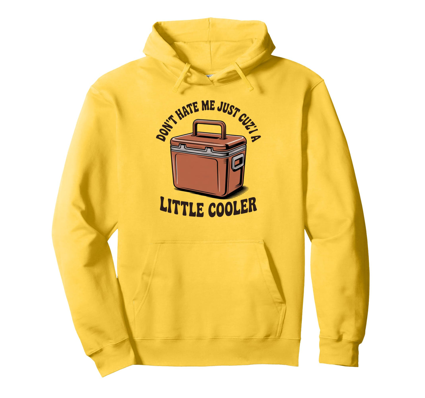 Funny I Am Little Cooler Pun Joke Hoodie - Graphic Print Unisex - T-Shirt, Sweatshirt, Hoodie