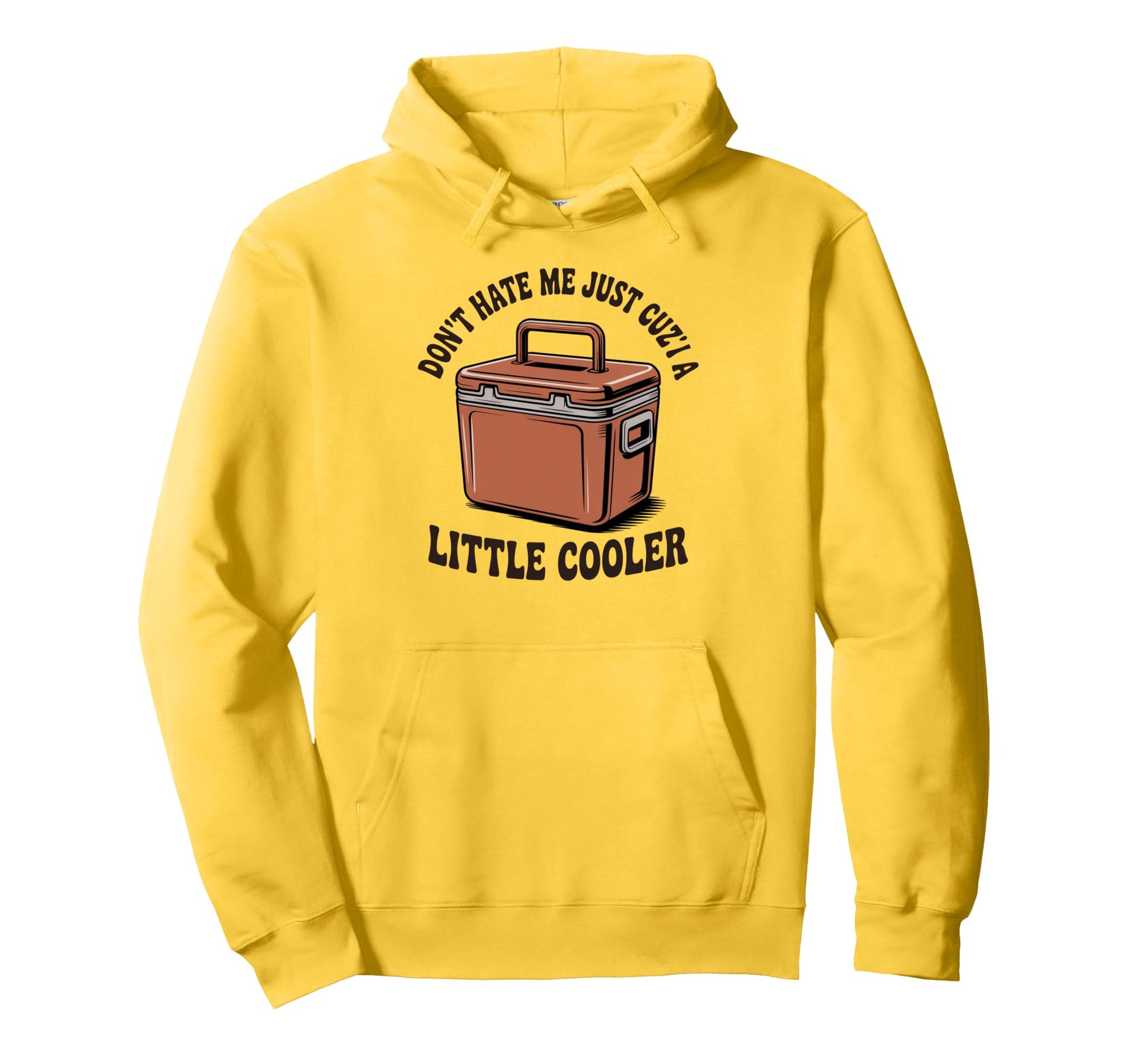 Funny I Am Little Cooler Pun Joke Hoodie - Graphic Print Unisex - T-Shirt, Sweatshirt, Hoodie