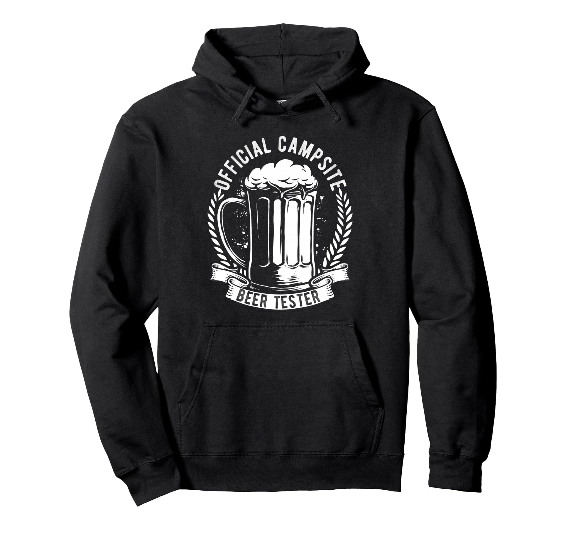 Campsite Beer Tester Hoodie - Novelty Apparel for Adults - T-Shirt, Sweatshirt, Hoodie