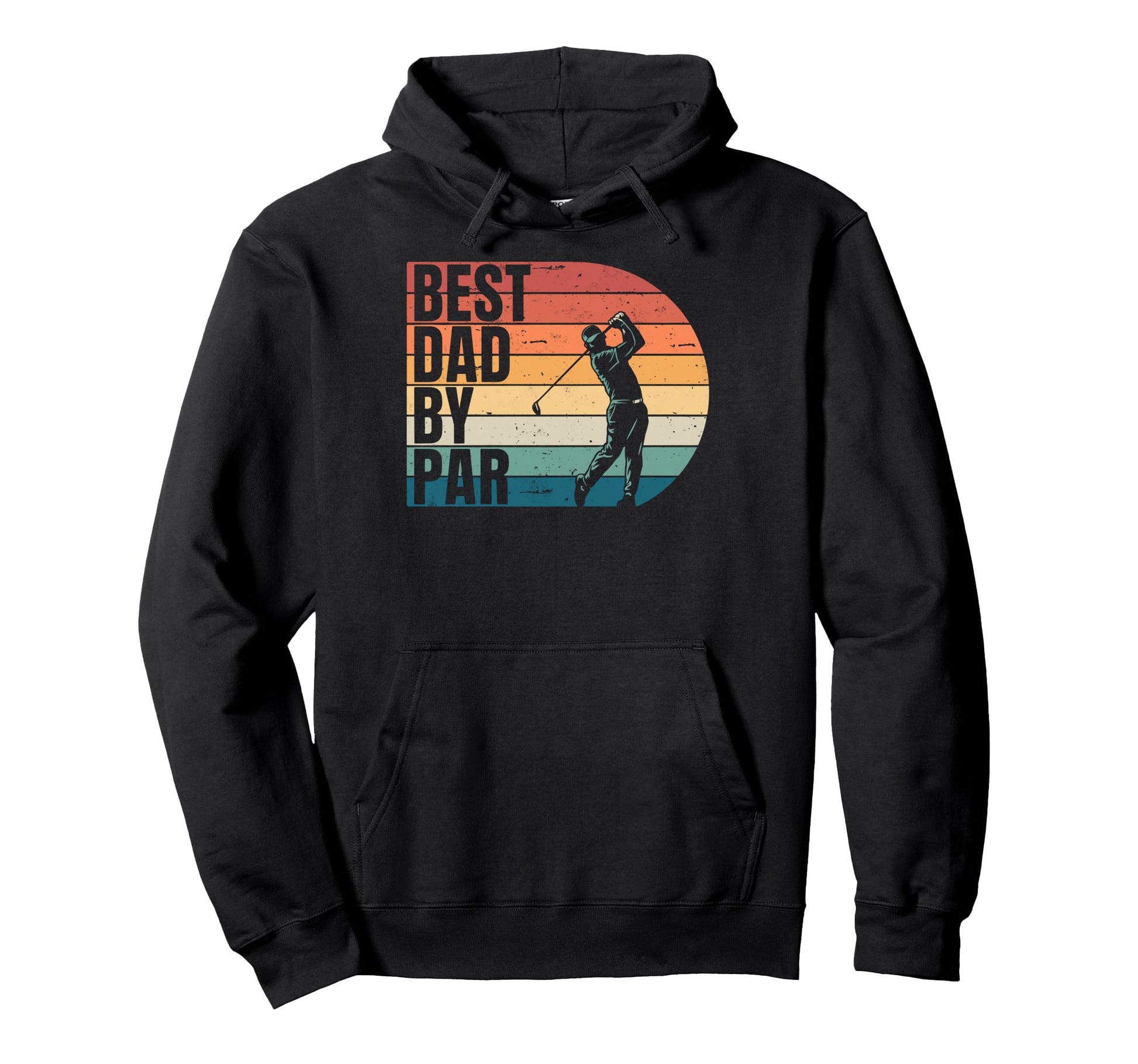 Golf Golfer Golfing Best Dad Par Golf Hoodie - Novelty Apparel for Adults - T-Shirt, Sweatshirt, Hoodie