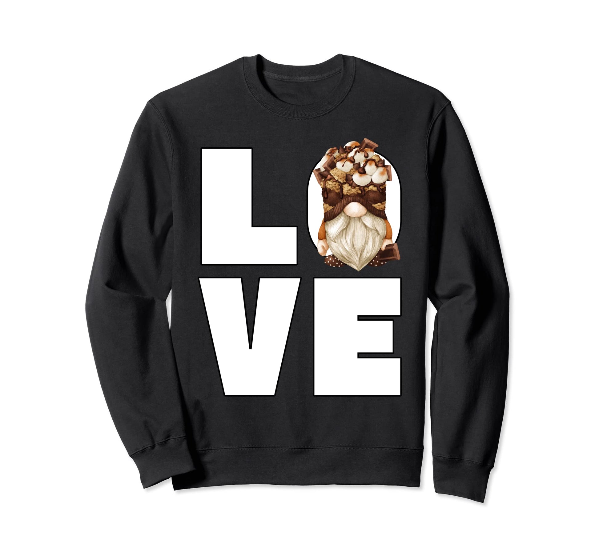 S More Marshmallow Mug Hats Camper Dad Sweatshirt - Unique Graphic Unisex - T-Shirt, Sweatshirt, Hoodie