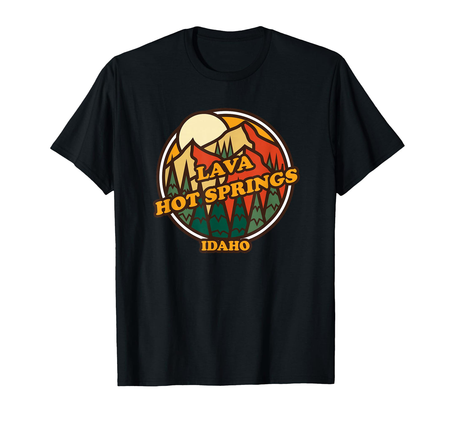Lava Hot Springs Idaho Mountain Hiking T-Shirt - Novelty Apparel Unisex - T-Shirt, Sweatshirt, Hoodie