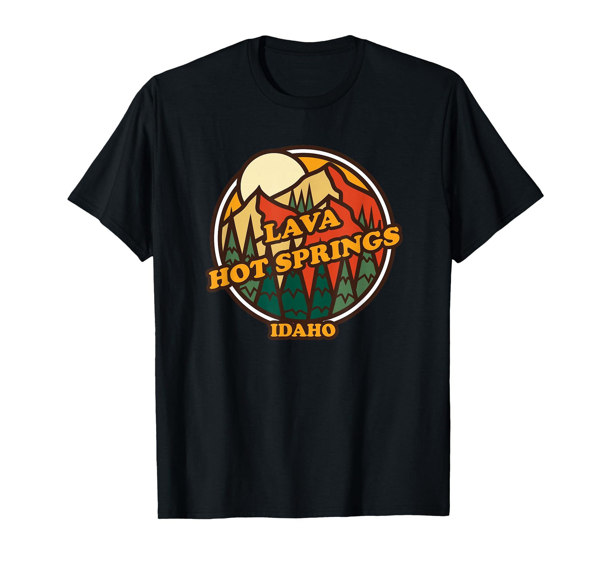 Lava Hot Springs Idaho Mountain Hiking T-Shirt - Novelty Apparel Unisex - T-Shirt, Sweatshirt, Hoodie