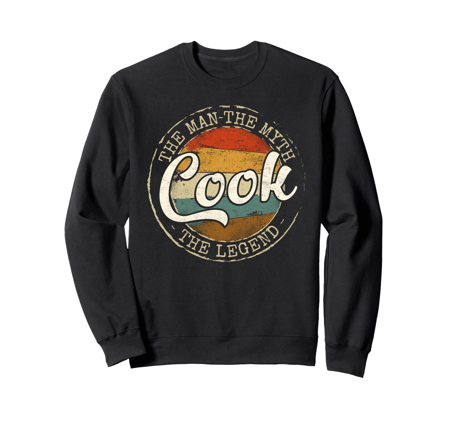 Cook Myth Legend Stamp Cooking Sweatshirt - Trendy Graphic for Adults - T-Shirt, Sweatshirt, Hoodie