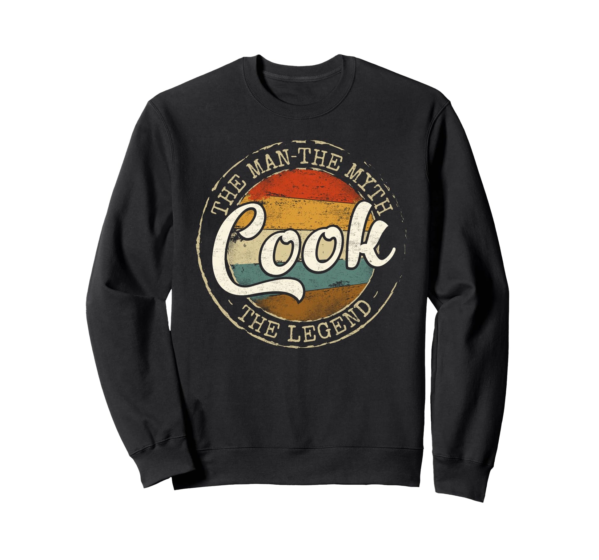 Cook Myth Legend Stamp Cooking Sweatshirt - Trendy Graphic for Adults - T-Shirt, Sweatshirt, Hoodie