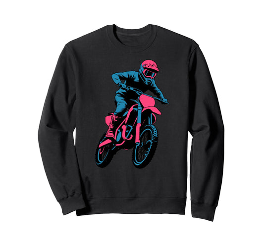 Braap Dirt Bike Motocross Fans Sweatshirt - Aesthetic Graphic Men Women - T-Shirt, Sweatshirt, Hoodie