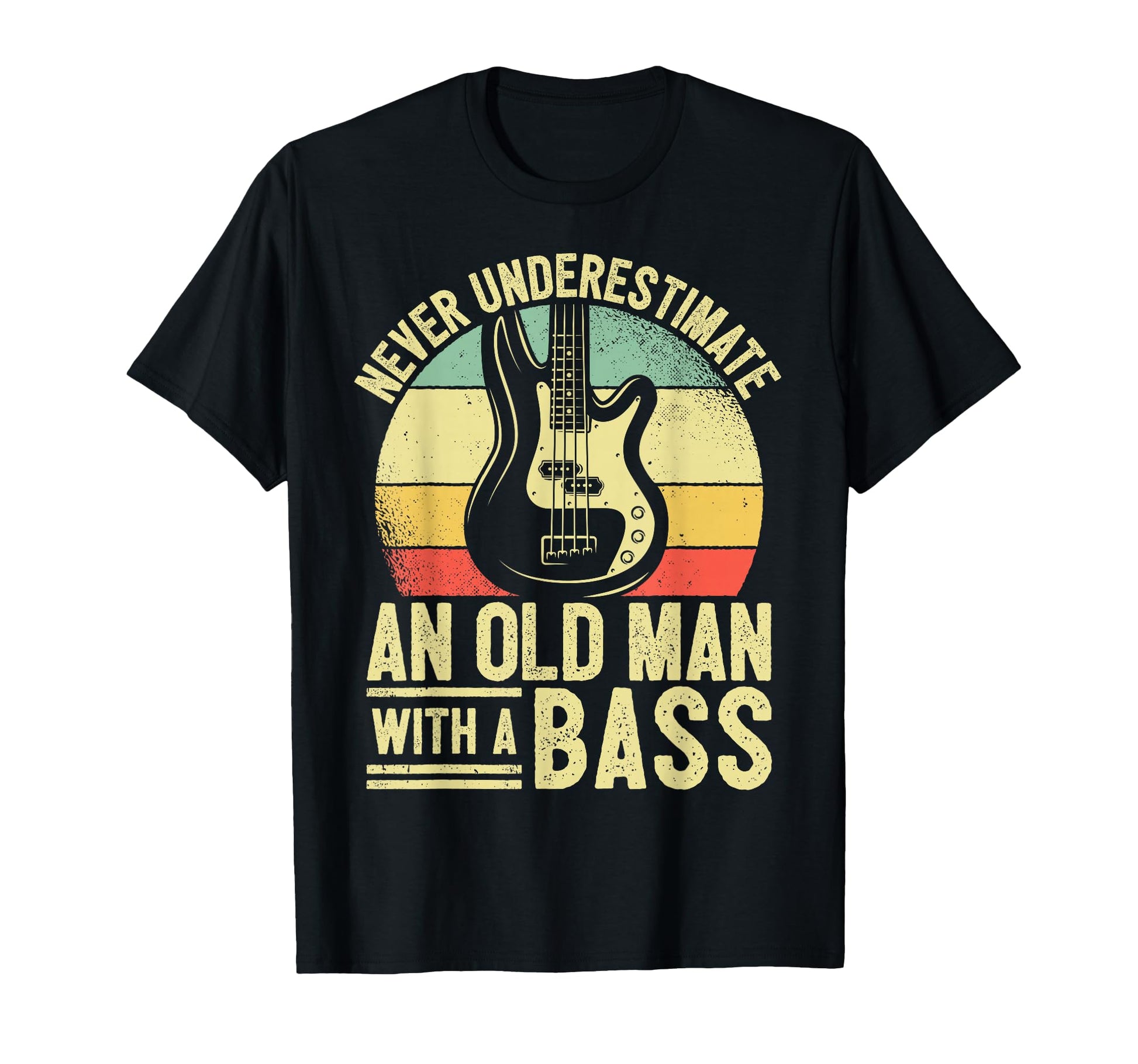 Father Bass Player Dad Bassist Grandpa T-Shirt - Graphic Print for Adults - T-Shirt, Sweatshirt, Hoodie
