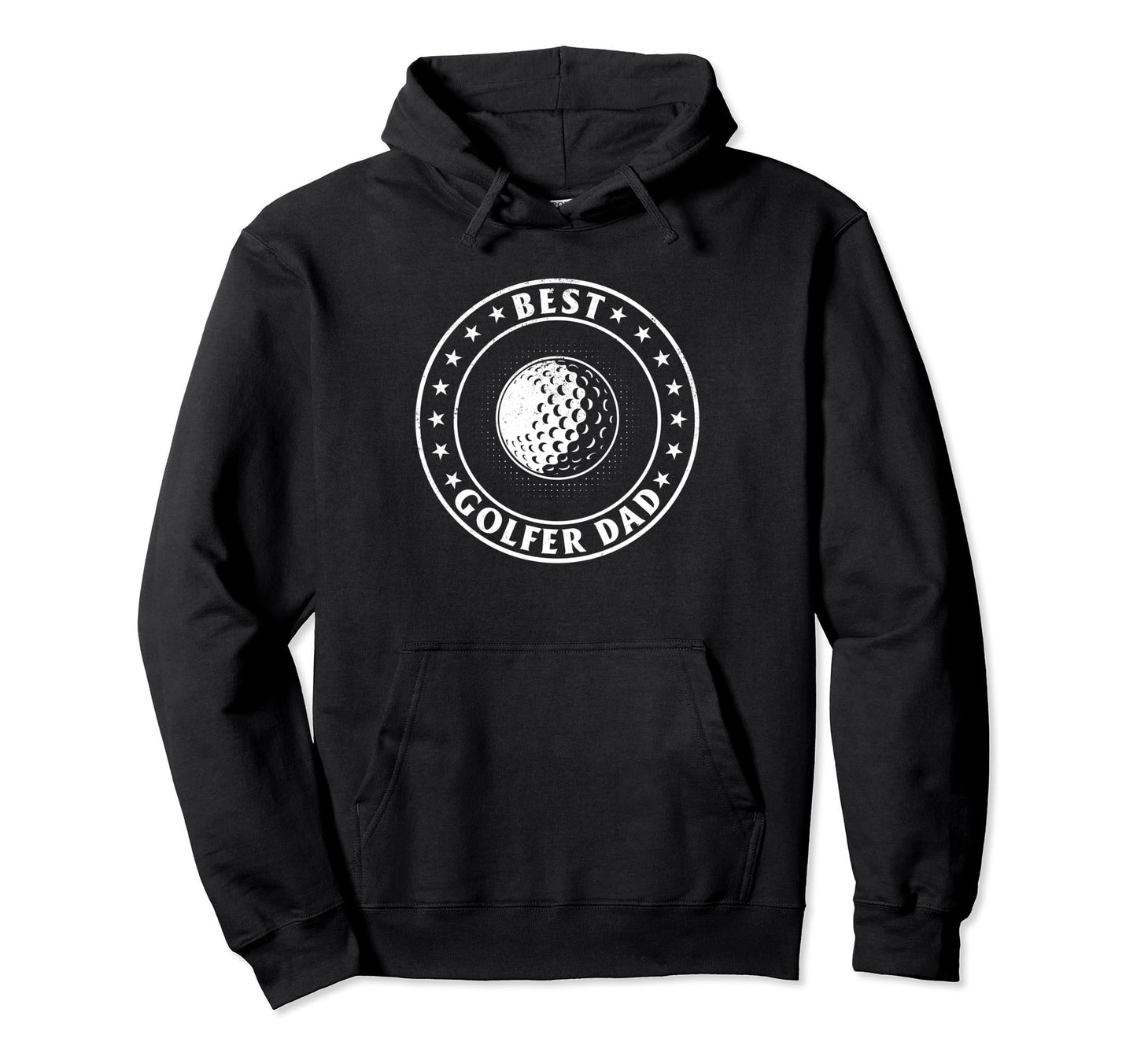 Best Golfer Dad Golf Player Daddy Hoodie - Custom Art Print for Adults - T-Shirt, Sweatshirt, Hoodie