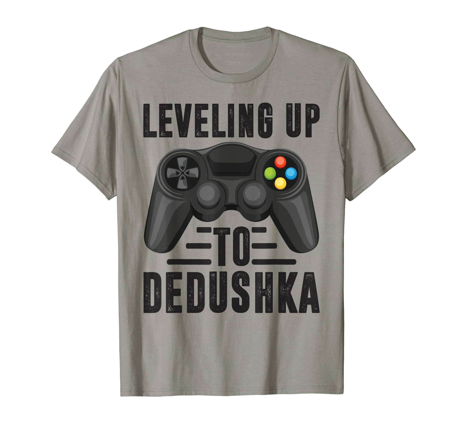 Leveling Up To Dedushka Promoted To T-Shirt - Aesthetic Graphic Men Women - T-Shirt, Sweatshirt, Hoodie
