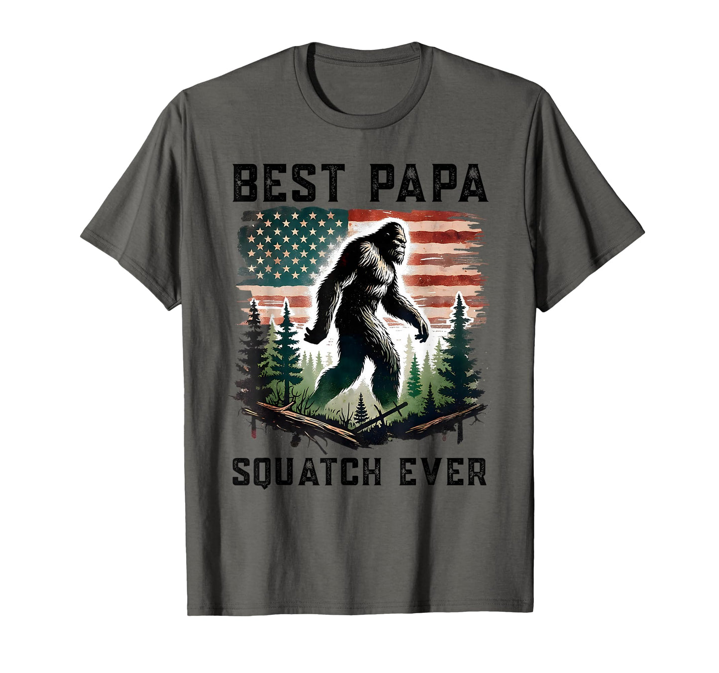 Best Papa Squatch Ever Bigfoot T-Shirt - Novelty Apparel for Adults - T-Shirt, Sweatshirt, Hoodie