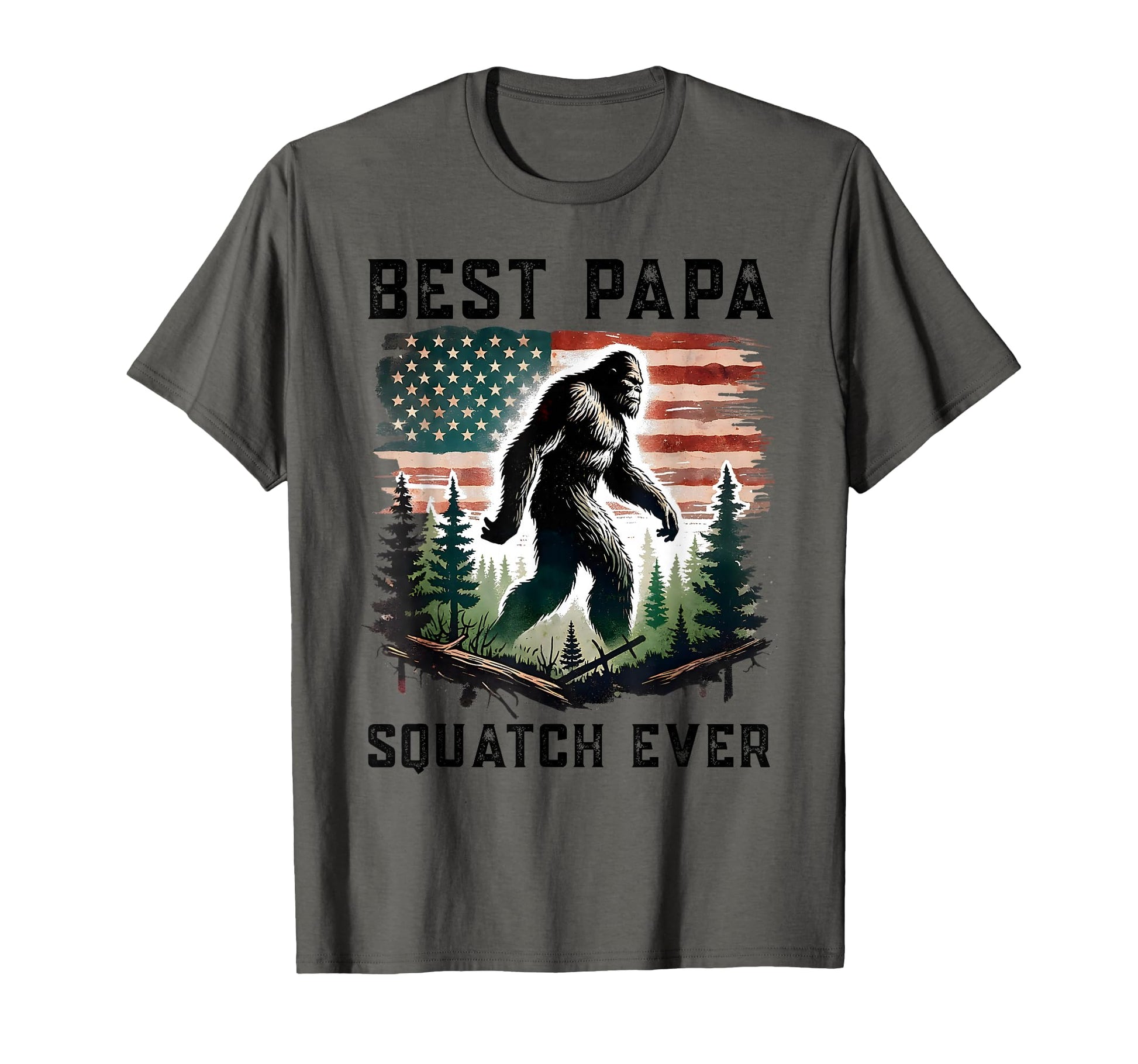 Best Papa Squatch Ever Bigfoot T-Shirt - Novelty Apparel for Adults - T-Shirt, Sweatshirt, Hoodie