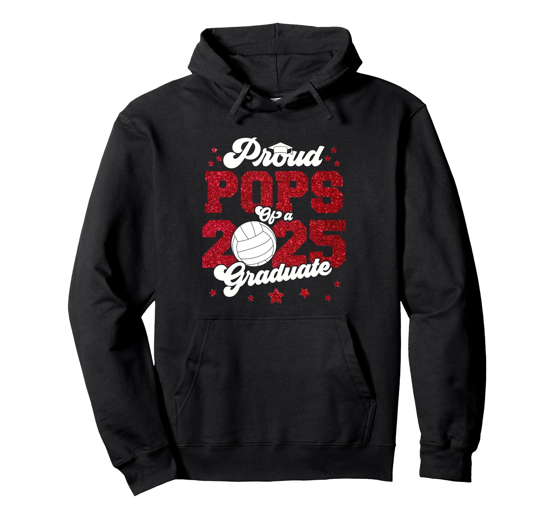 Pops 2025 Graduate Prom Squad Graduation Hoodie - Aesthetic Graphic Unisex - T-Shirt, Sweatshirt, Hoodie