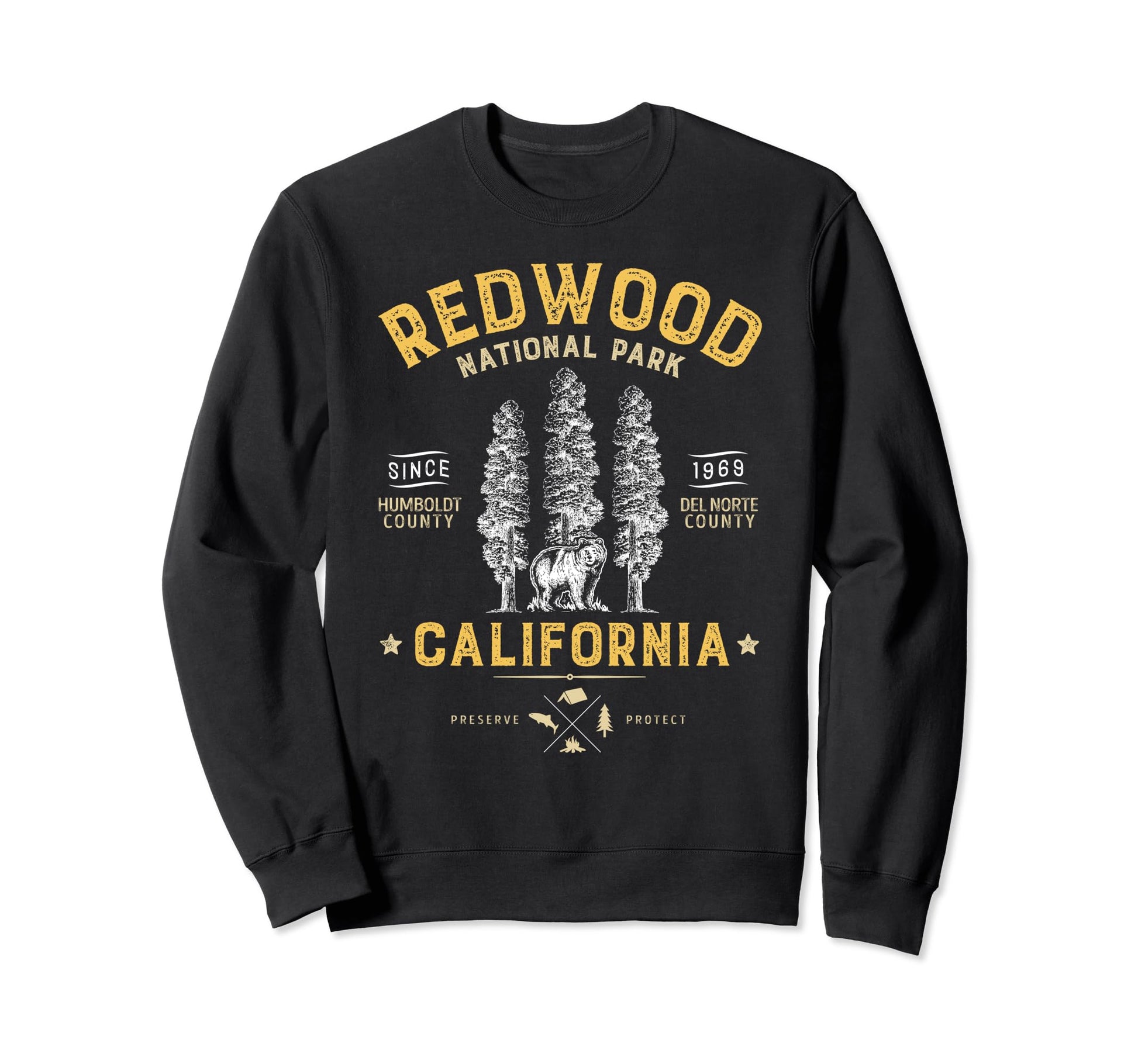 Redwood National Park California Sweatshirt - Novelty Apparel for Adults - T-Shirt, Sweatshirt, Hoodie