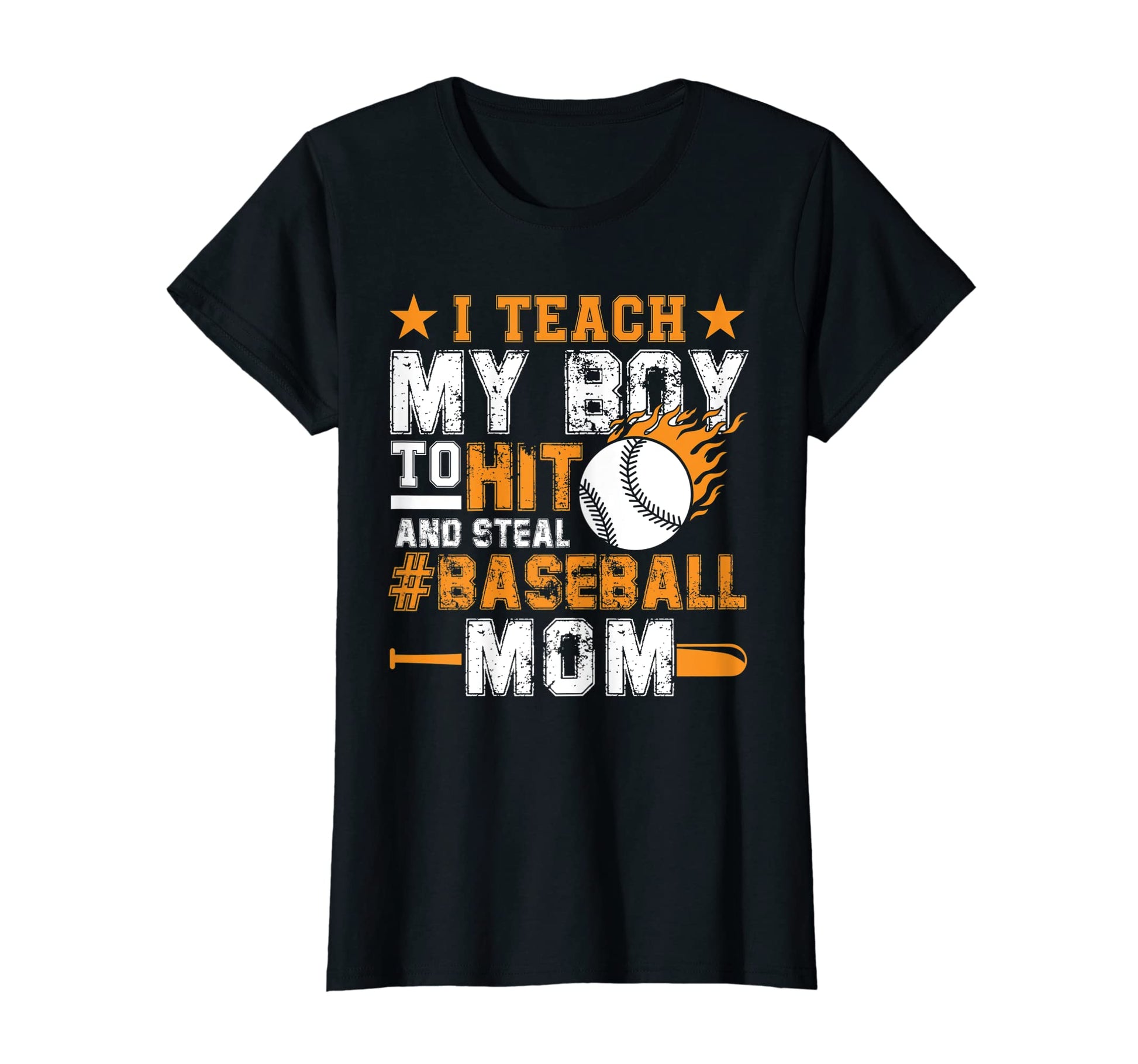Womens I Teach My To Hit And Steal T-Shirt - Novelty Apparel Unisex - T-Shirt, Sweatshirt, Hoodie