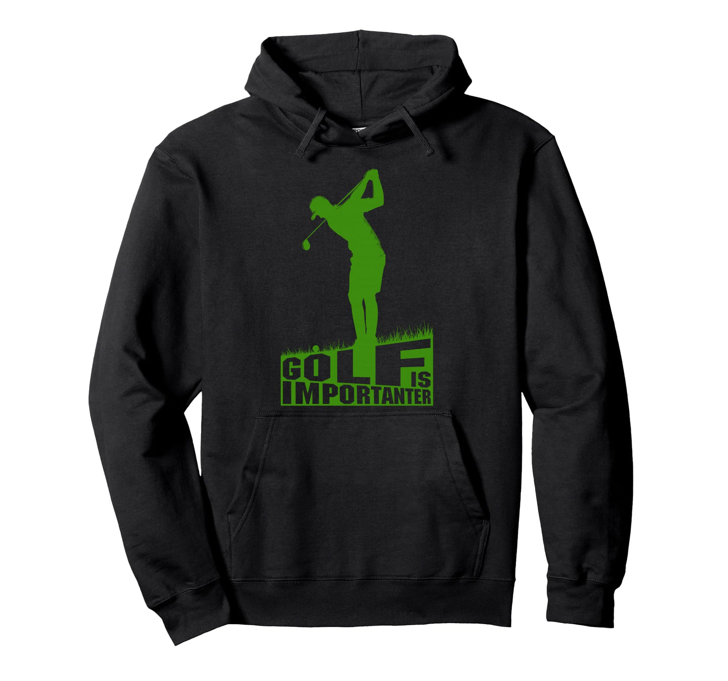 Golf Is Importanter Funny Golfer Dad Hoodie - Aesthetic Graphic Men Women - T-Shirt, Sweatshirt, Hoodie