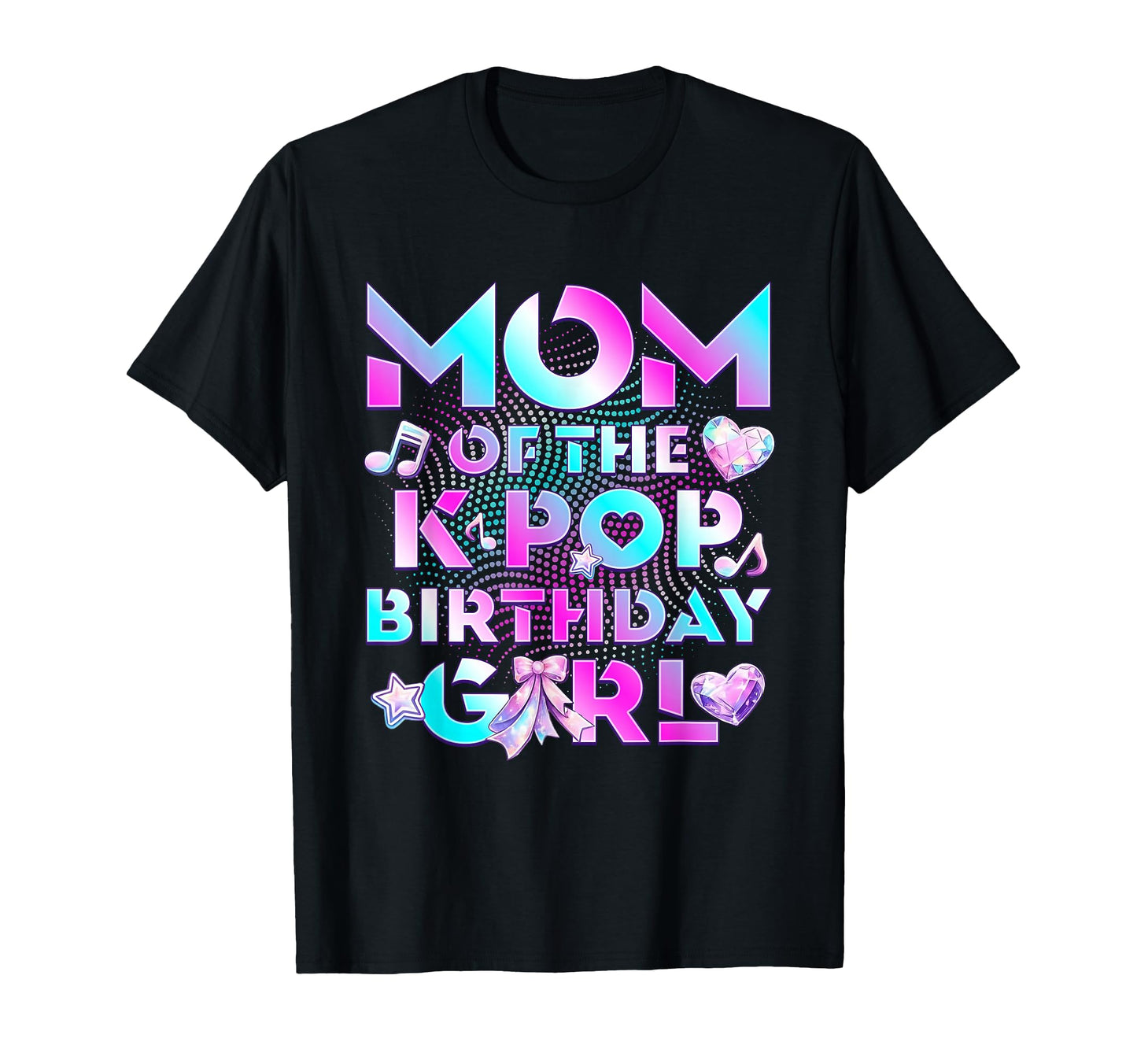 Mom K Pop Birthday Birthday Family T-Shirt - Custom Art Print for Adults - T-Shirt, Sweatshirt, Hoodie