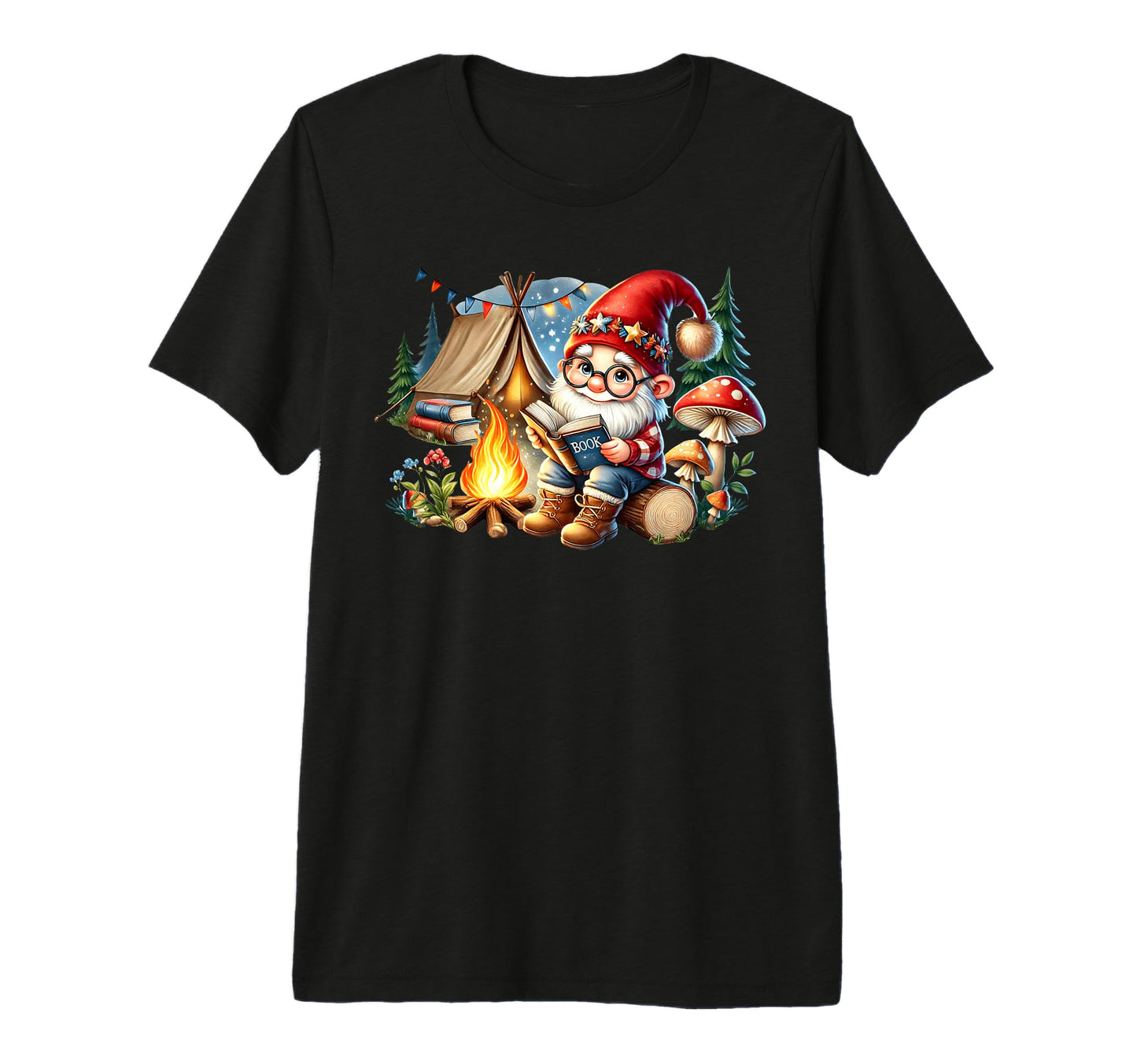 Book Reader Accessories Camper Dad T-Shirt - Trendy Graphic Men Women - T-Shirt, Sweatshirt, Hoodie