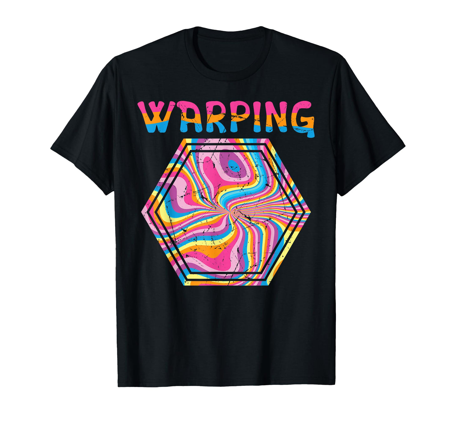 Warping Indie Aesthetic Pop Art T-Shirt - Minimalist Print for Adults - T-Shirt, Sweatshirt, Hoodie
