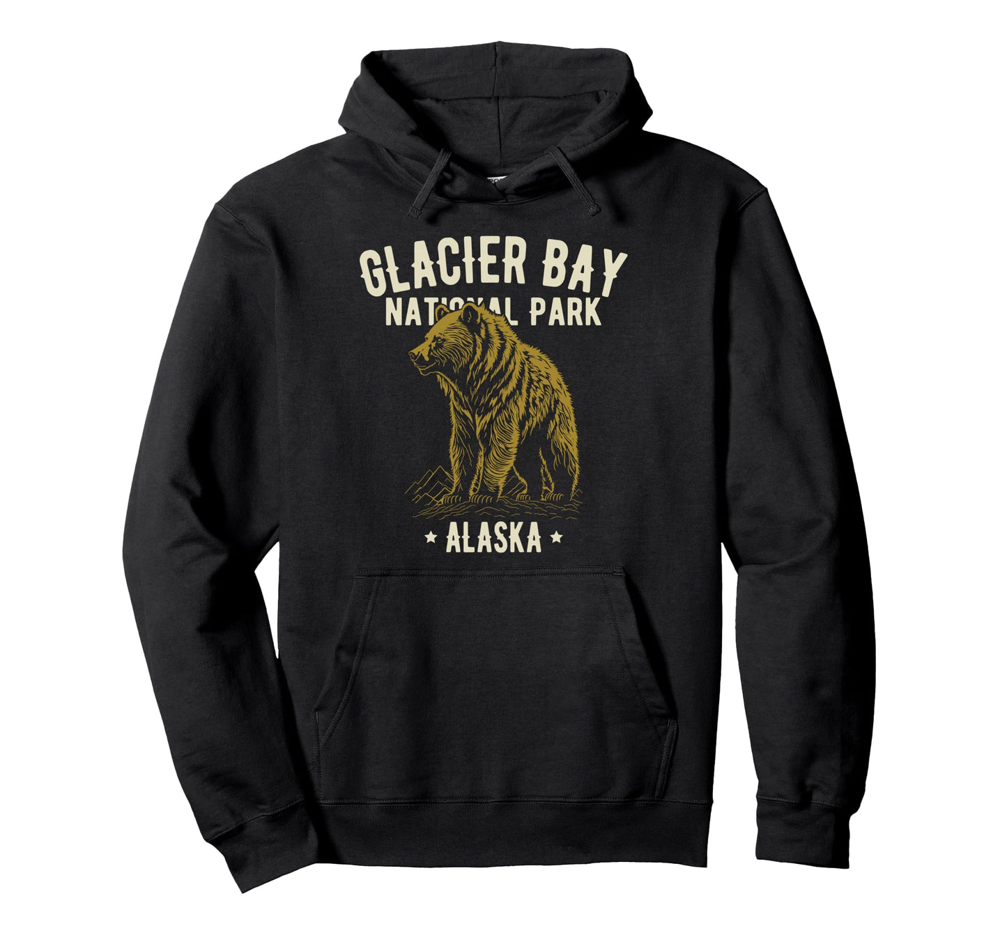 Glacier Bay National Park Alaska Usa Hoodie - Novelty Apparel Men Women - T-Shirt, Sweatshirt, Hoodie