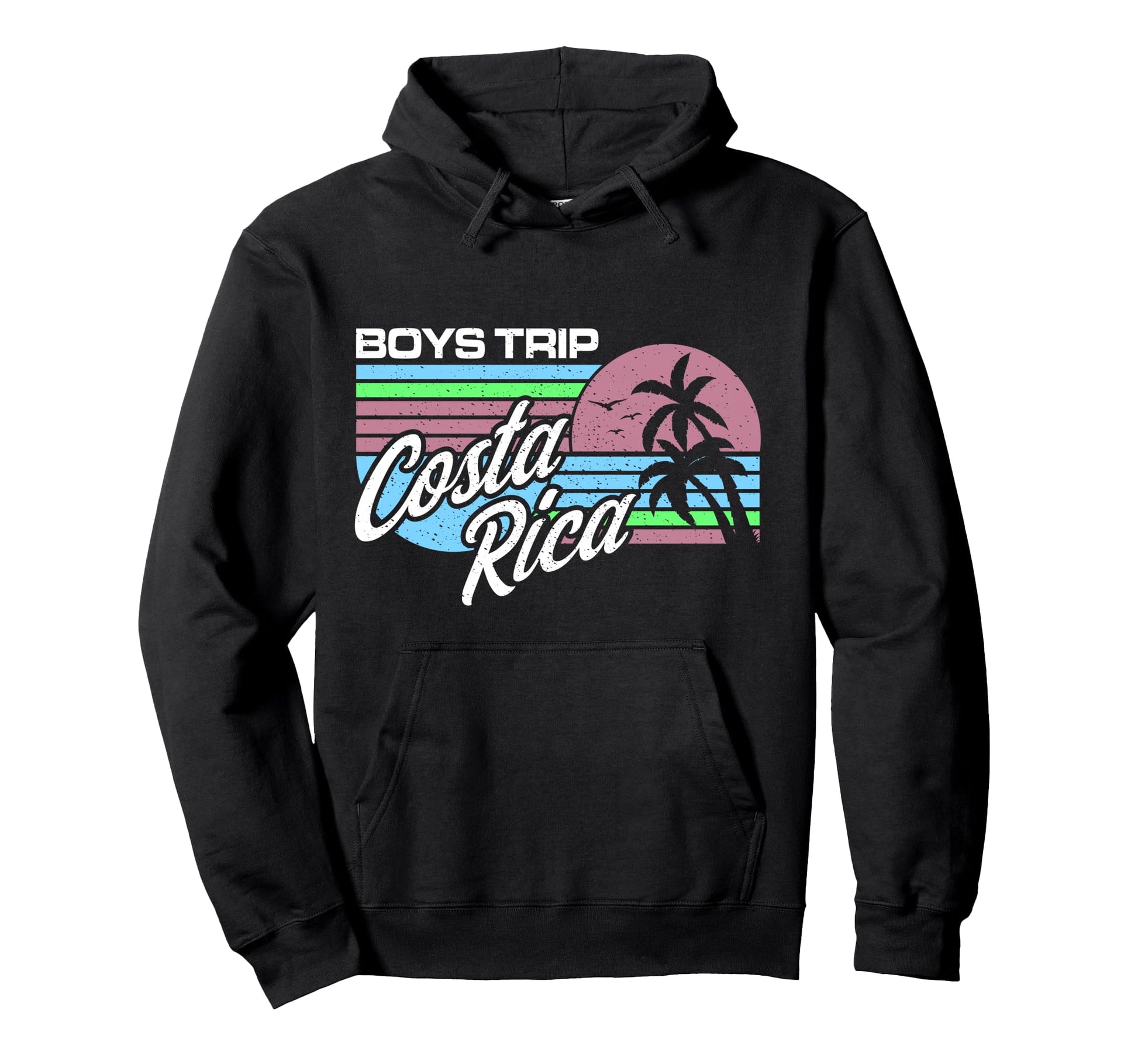 Costa Rica Matching Guys Trip Vacation Hoodie - Novelty Apparel Men Women - T-Shirt, Sweatshirt, Hoodie