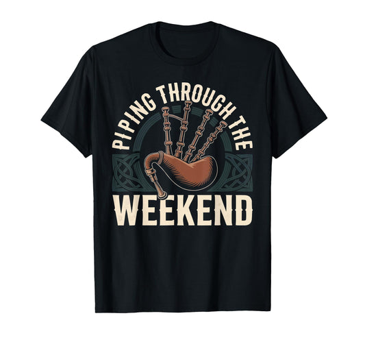 Bagpipe Player Musical Instrument T-Shirt - Unique Graphic for Adults - T-Shirt, Sweatshirt, Hoodie