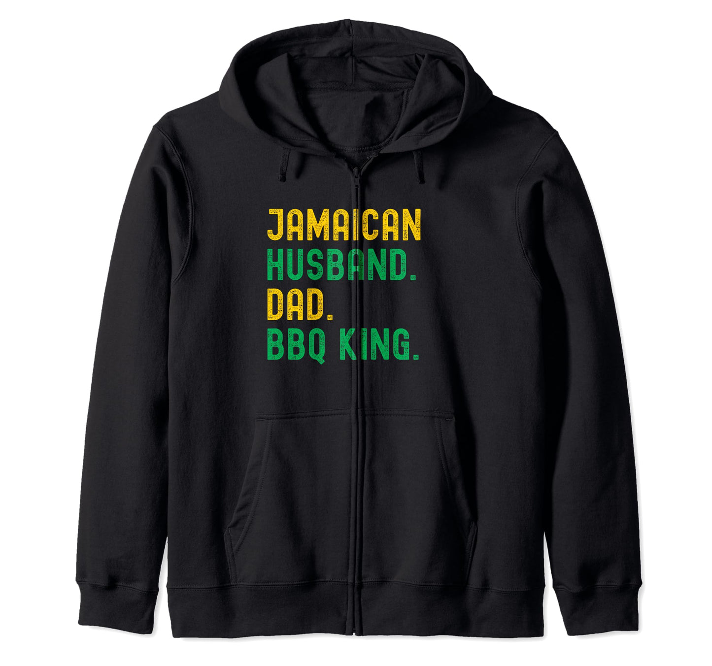 Jamaican Dad Husband Bbq Tees T-Shirt - Minimalist Print for Adults - T-Shirt, Sweatshirt, Hoodie