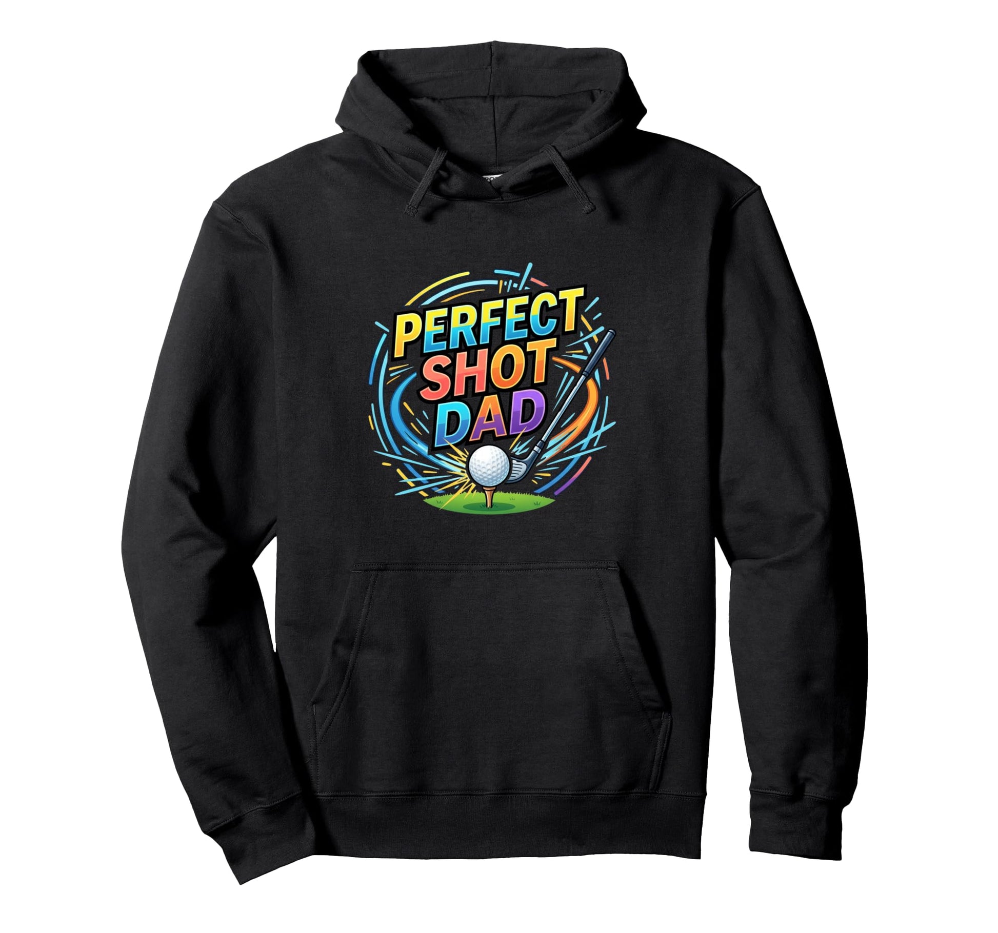 Shot Dad Golf Player Lifestyle Hoodie - Streetwear Style Men Women - T-Shirt, Sweatshirt, Hoodie