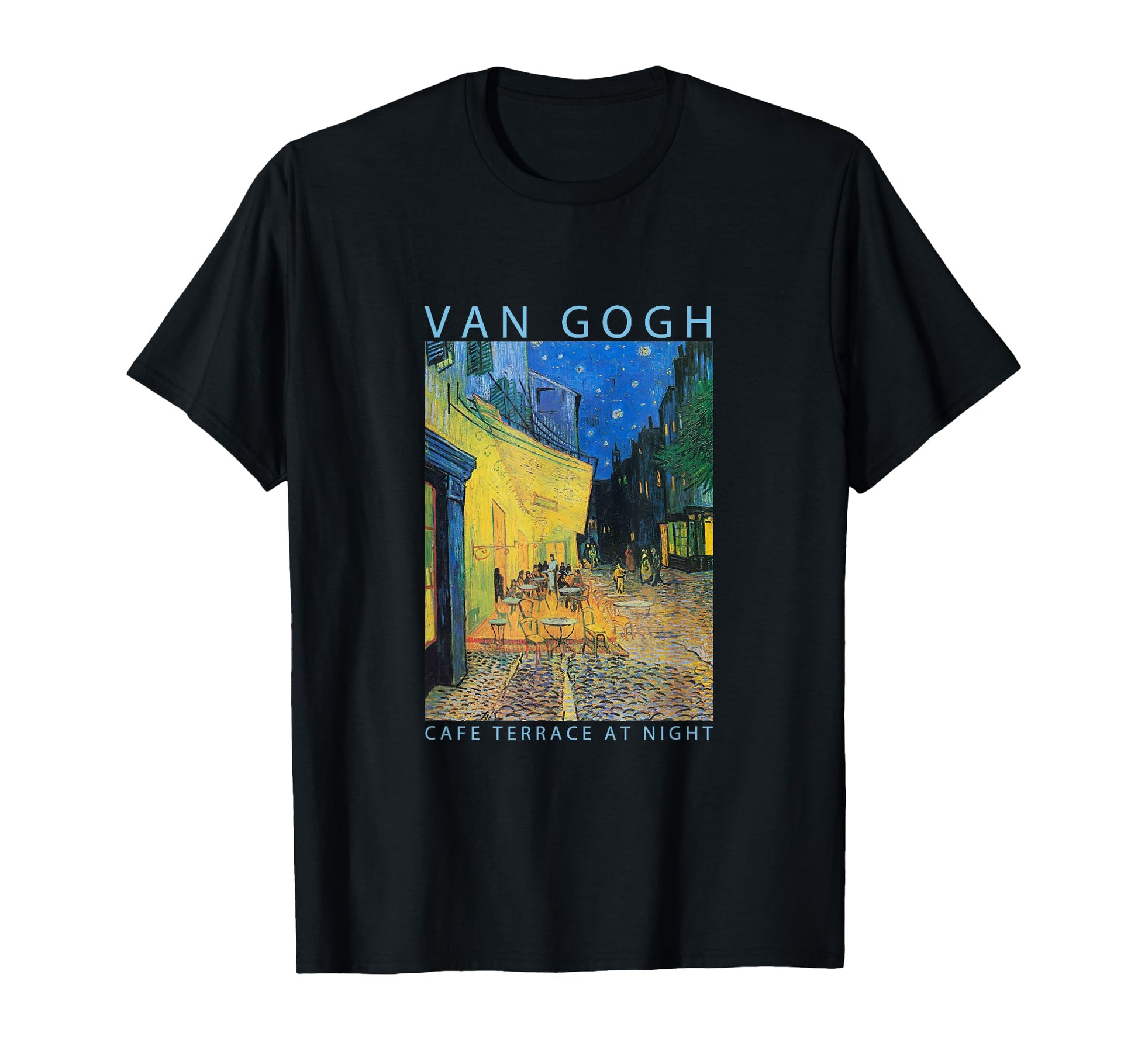 Van Gogh Funny Art Night Cafe Patio T-Shirt - Streetwear Style Unisex - T-Shirt, Sweatshirt, Hoodie