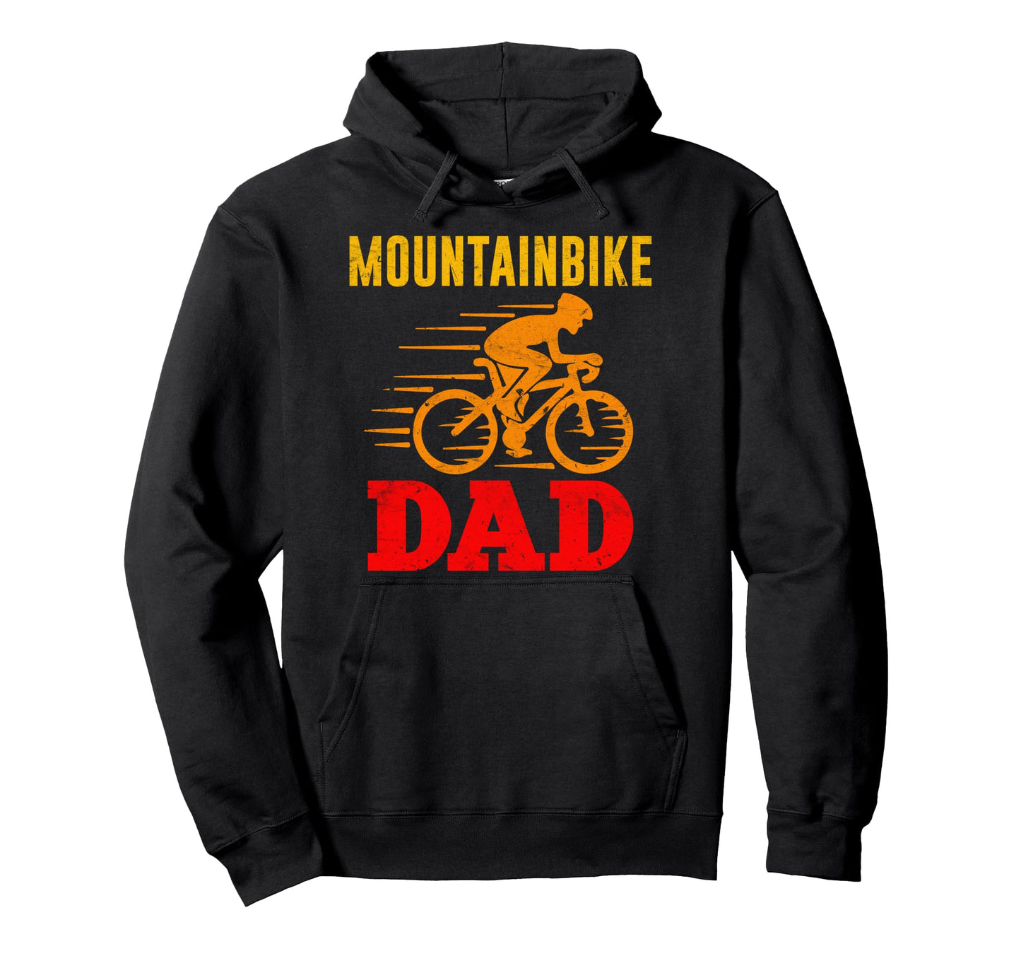 Daddy Mountainbike Dad Mtb Funny Hoodie - Graphic Print Men Women - T-Shirt, Sweatshirt, Hoodie