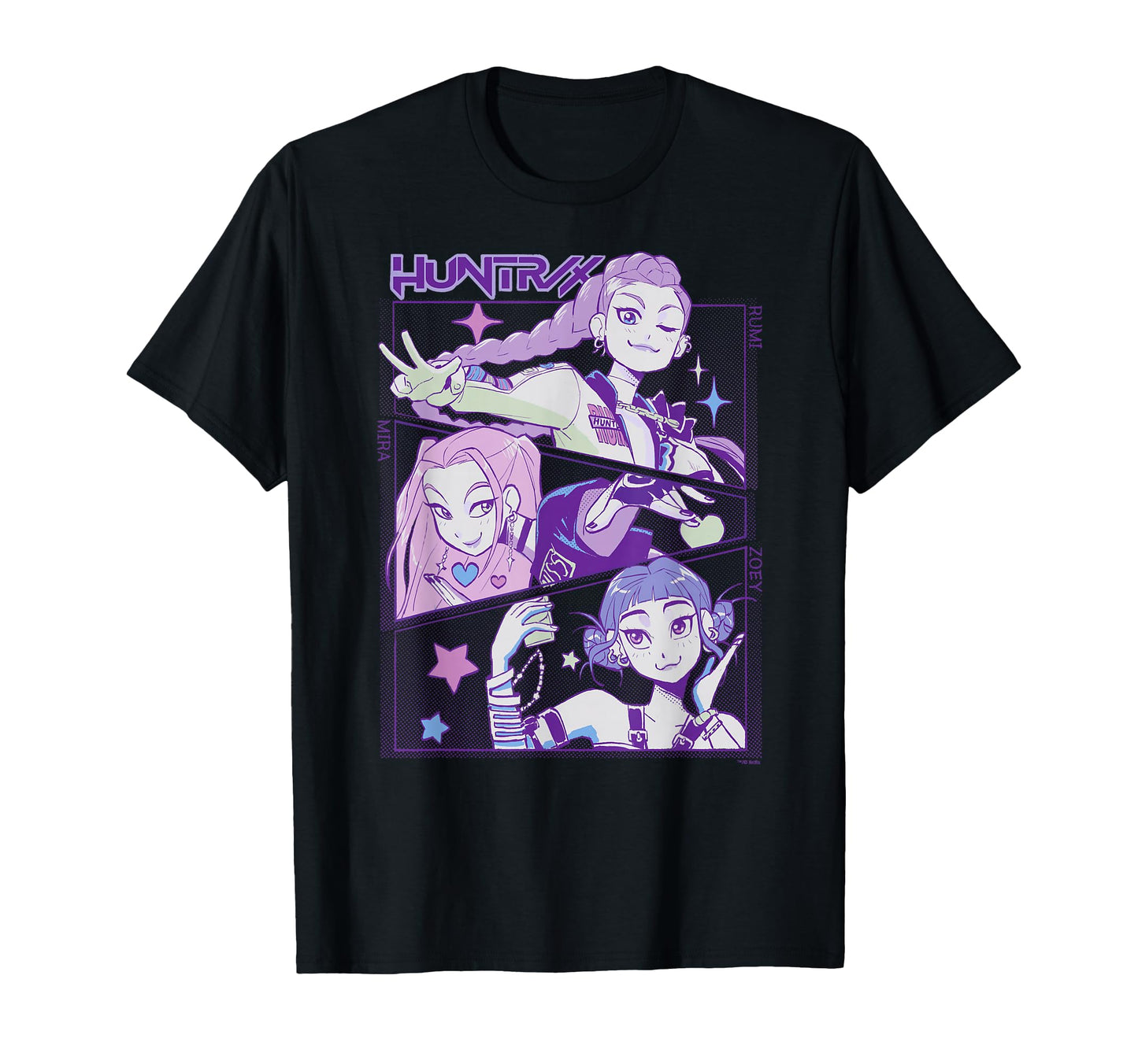 Kpop Demon Hunters Huntr X Officially T-Shirt - Unique Graphic Unisex - T-Shirt, Sweatshirt, Hoodie