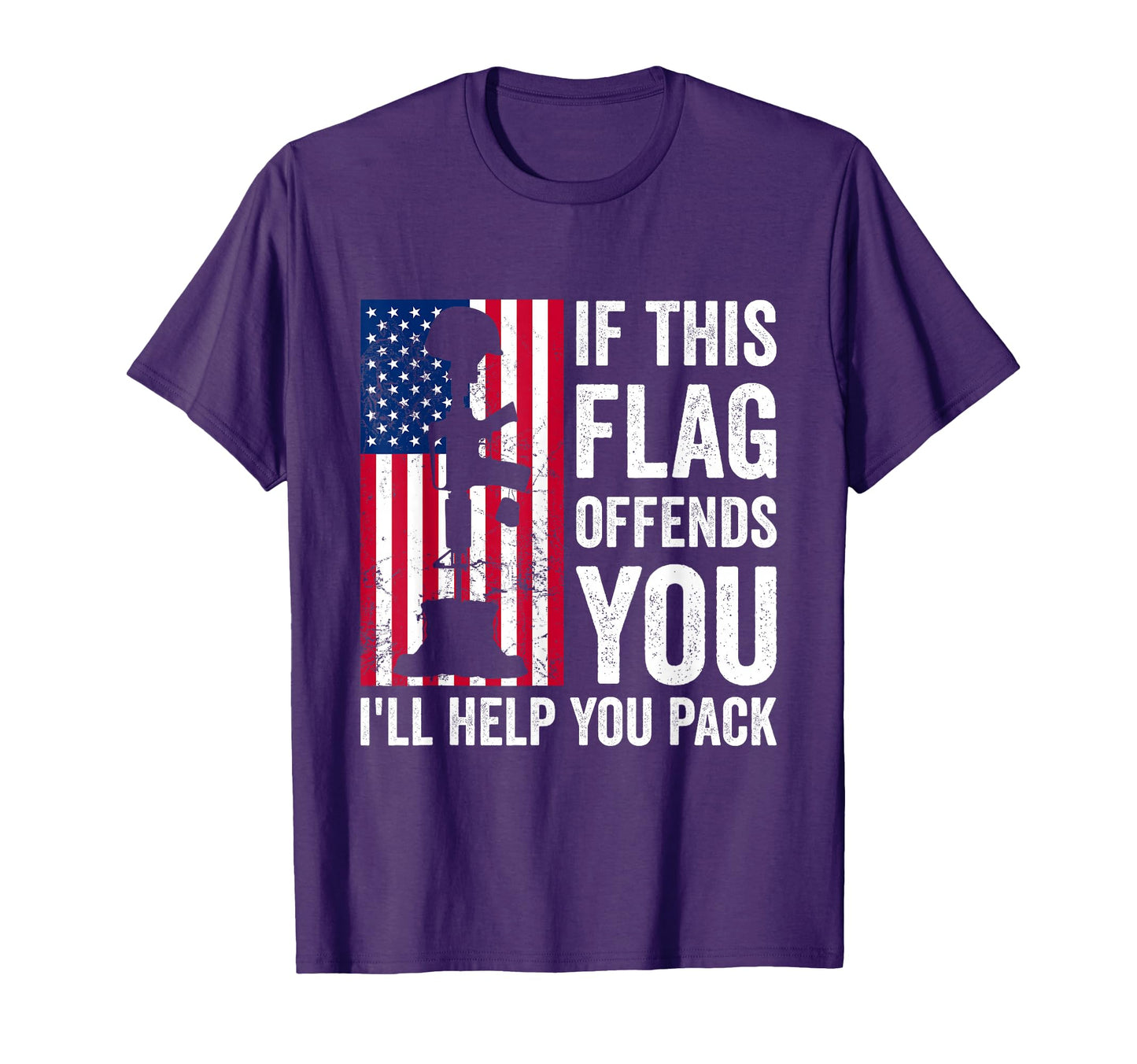If This Flag Offends You Ill Help You T-Shirt - Streetwear Style Men Women - T-Shirt, Sweatshirt, Hoodie