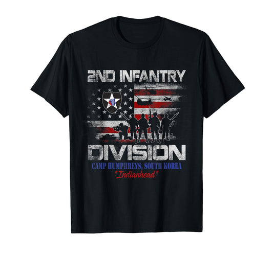 2Nd Infantry Division Veteran T-Shirt - Aesthetic Graphic for Adults - T-Shirt, Sweatshirt, Hoodie