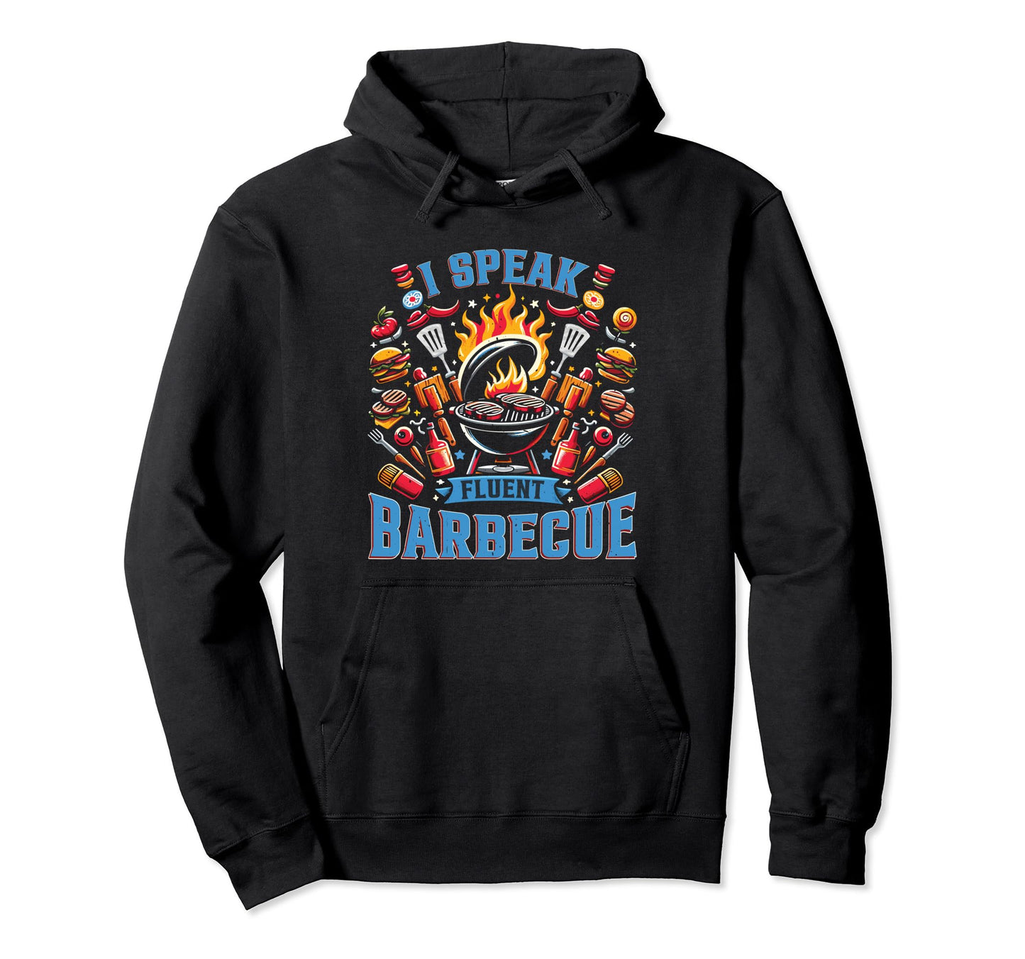 Funny Meat Dad Grilling Bbq Husband Hoodie - Aesthetic Graphic Unisex - T-Shirt, Sweatshirt, Hoodie