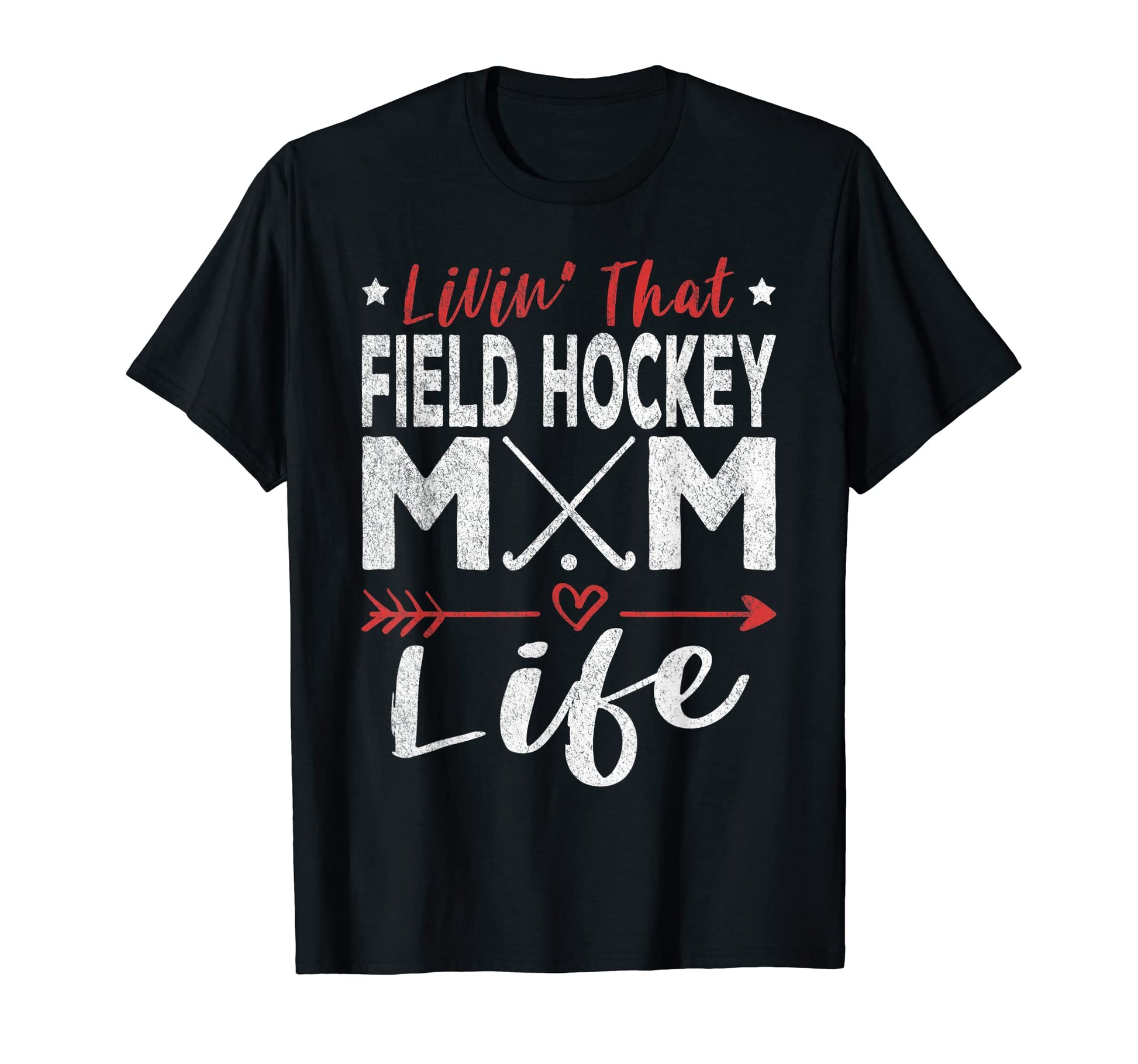 Field Hockey Mom Ball Mom Field T-Shirt - Minimalist Print for Adults - T-Shirt, Sweatshirt, Hoodie