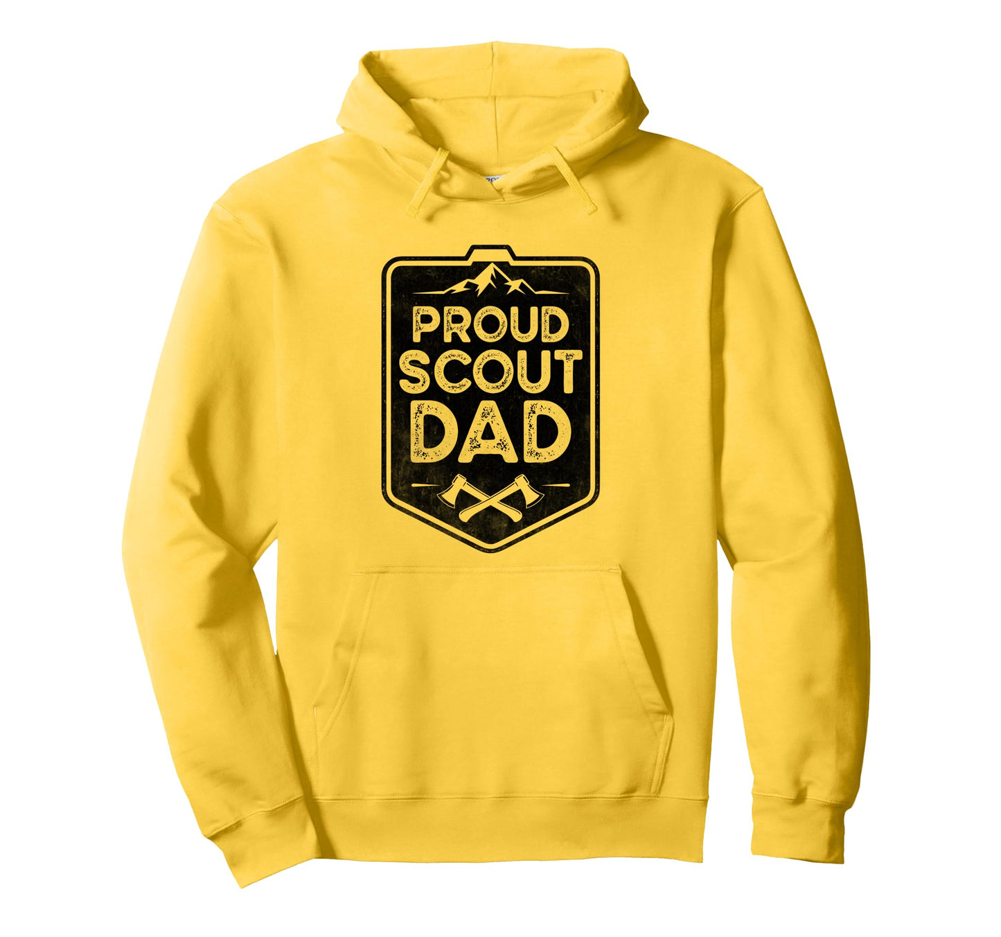 Proud Scout Dad Camping Scouting Scouts Hoodie - Custom Art Print Unisex - T-Shirt, Sweatshirt, Hoodie