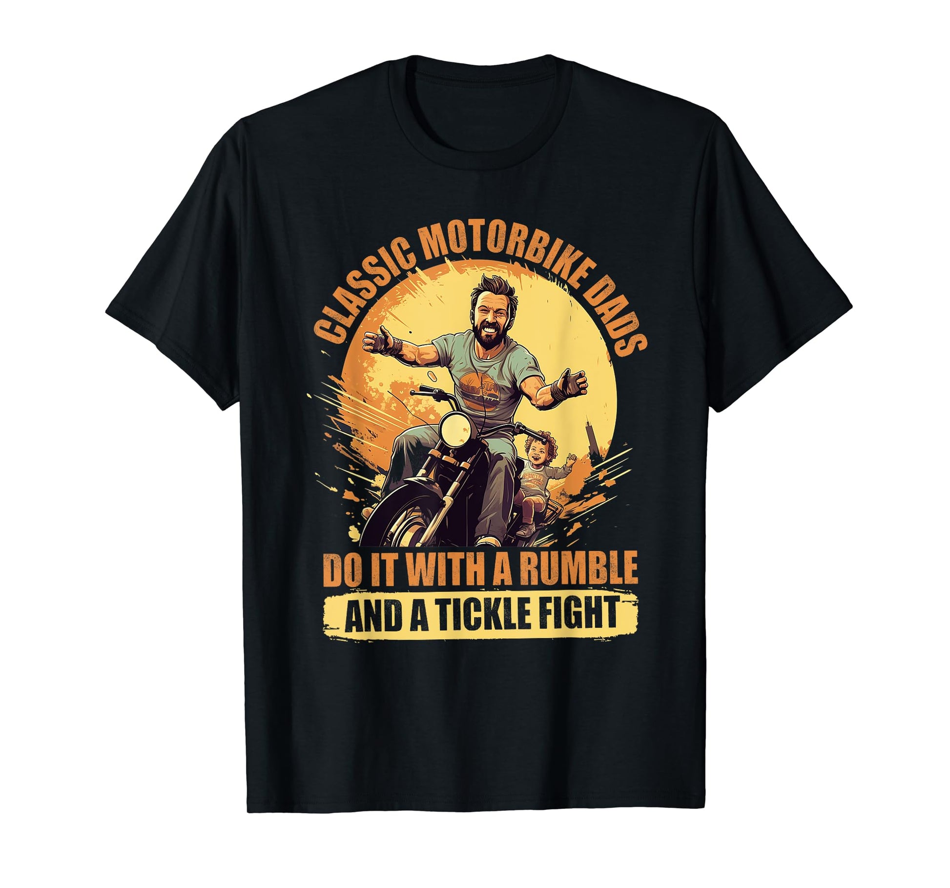 Motorcycle Lovers Dads Costume T-Shirt - Streetwear Style Men Women - T-Shirt, Sweatshirt, Hoodie