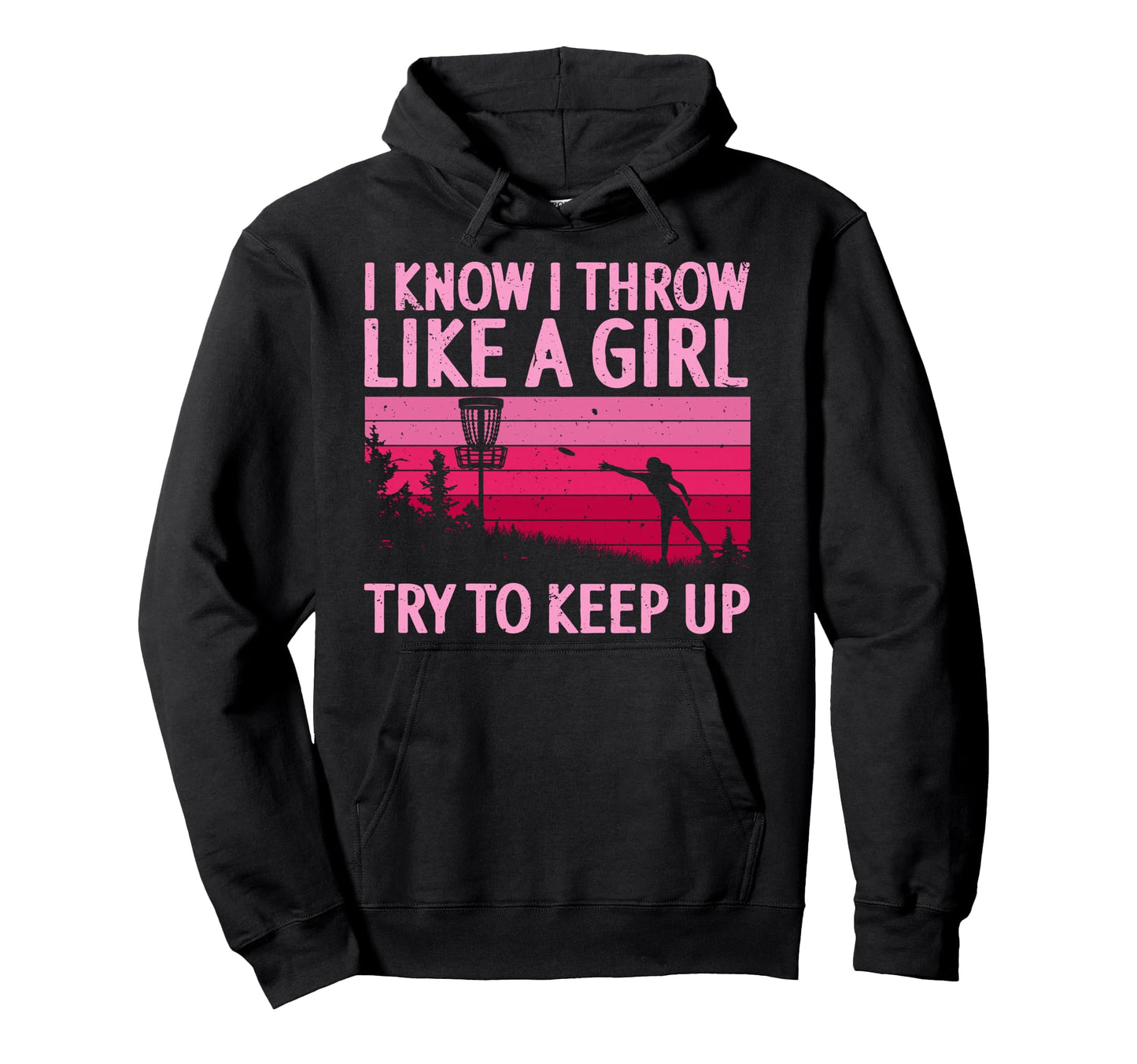 Disc Golf Disc Golf Player Hoodie - Minimalist Print Men Women - T-Shirt, Sweatshirt, Hoodie
