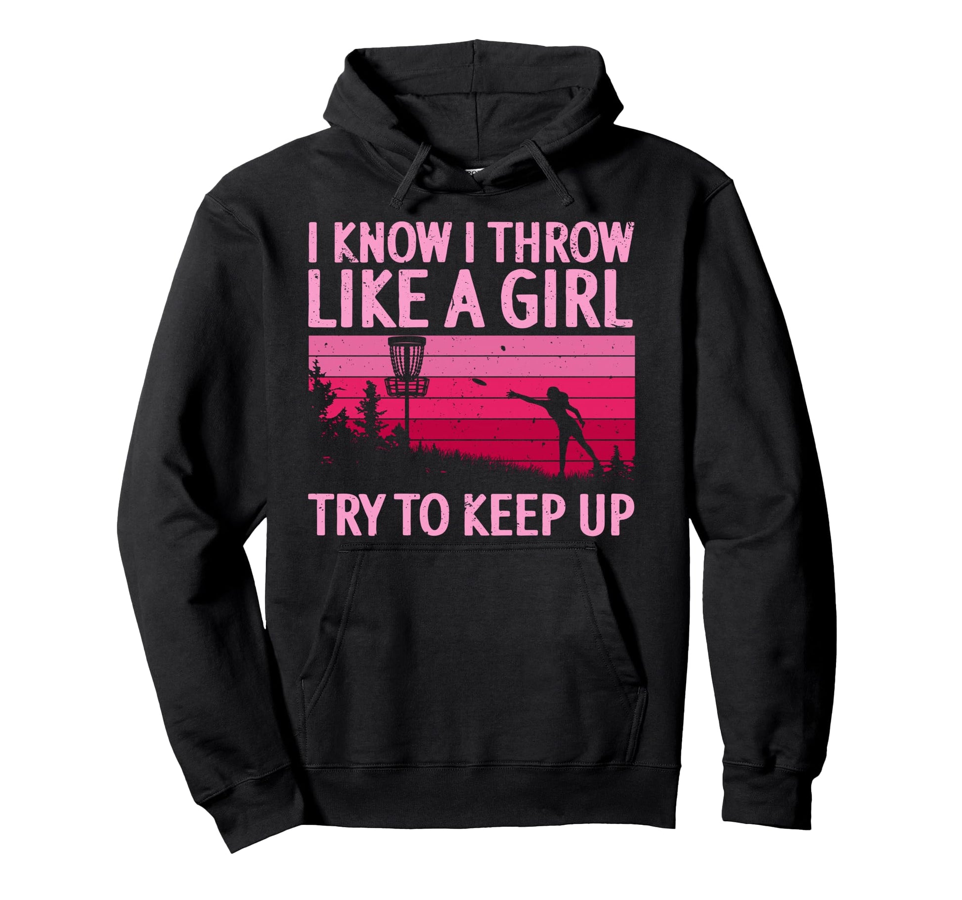 Disc Golf Disc Golf Player Hoodie - Minimalist Print Men Women - T-Shirt, Sweatshirt, Hoodie