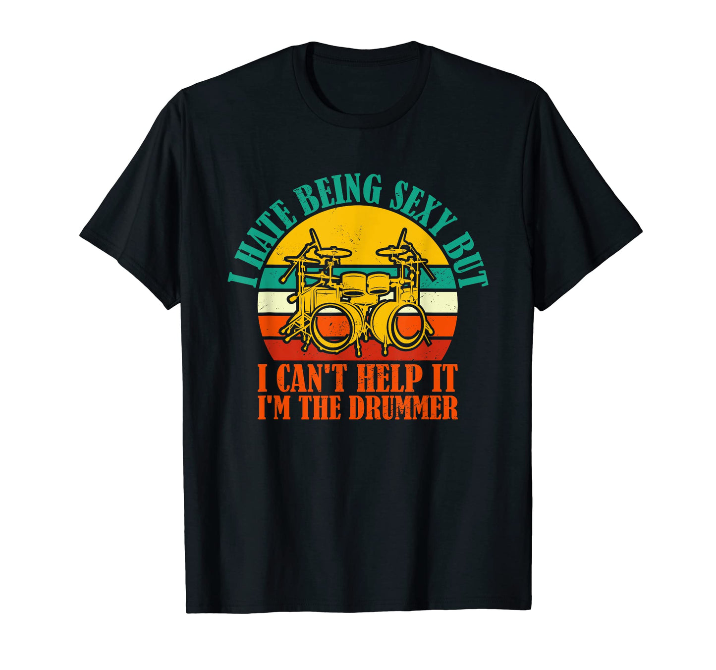Drummer Musician Drum Player T-Shirt - Novelty Apparel Unisex - T-Shirt, Sweatshirt, Hoodie