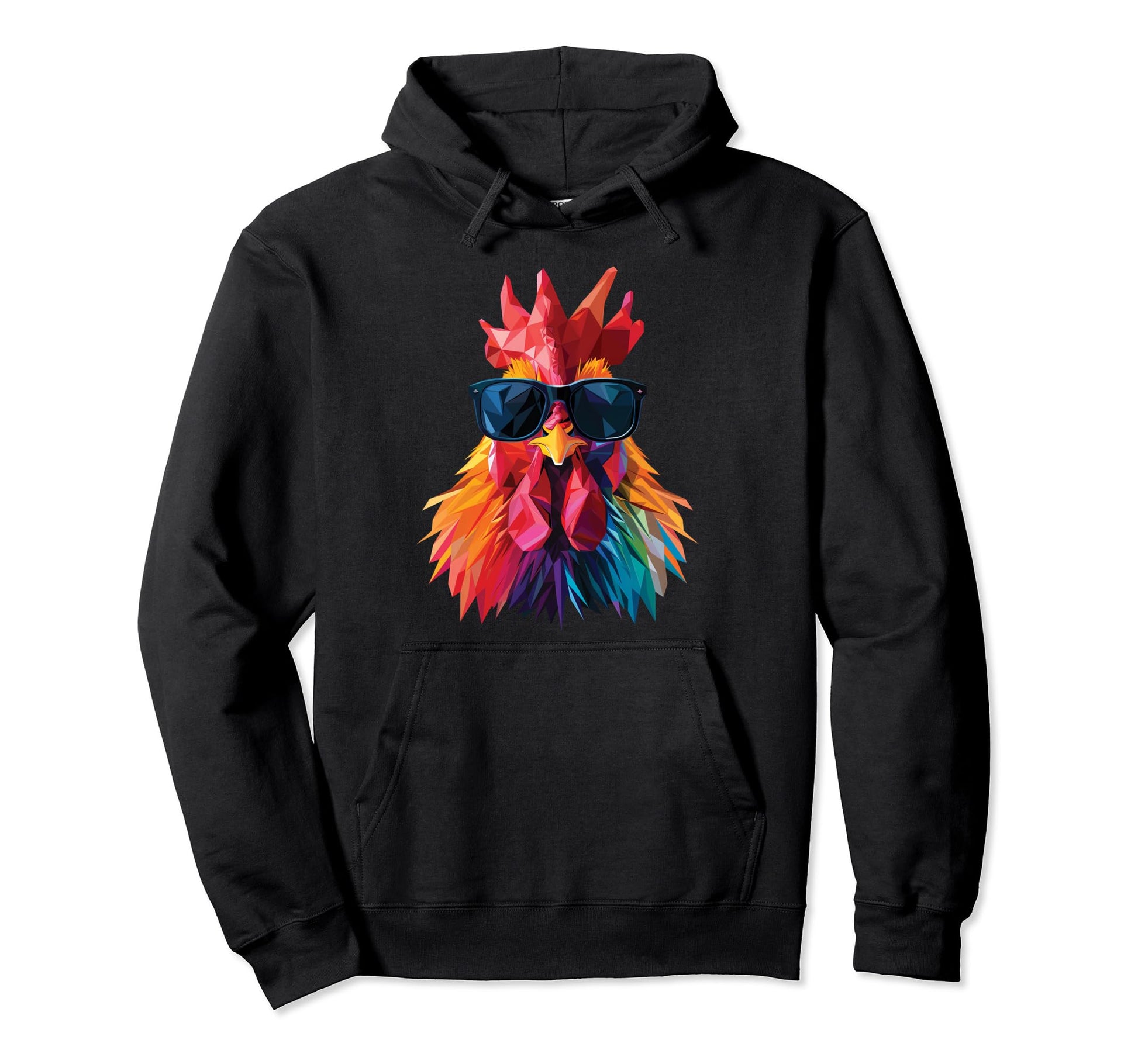 Chicken Dad Mom Sunglasses Aseel Hoodie - Minimalist Print Unisex - T-Shirt, Sweatshirt, Hoodie