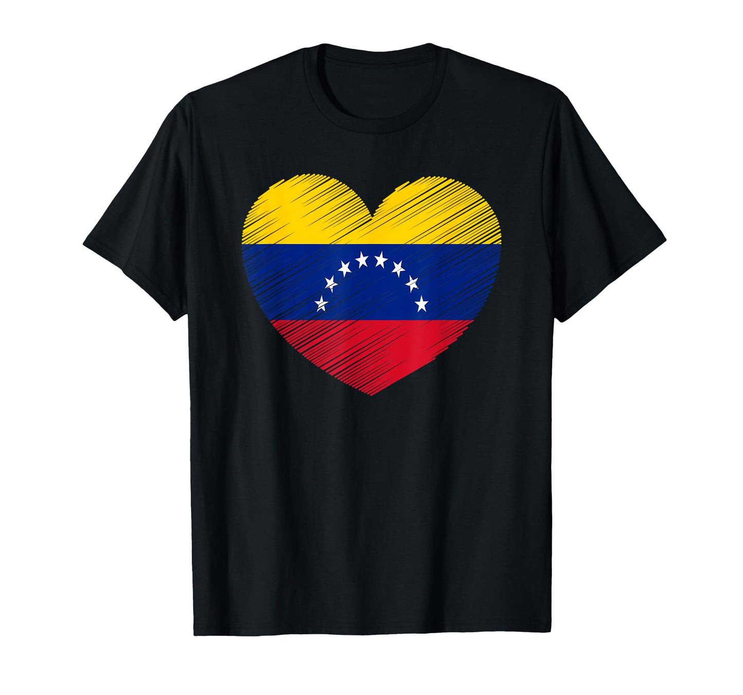 Venezuela Venezuelan Flag Pride Support T-Shirt - Graphic Print for Adults - T-Shirt, Sweatshirt, Hoodie