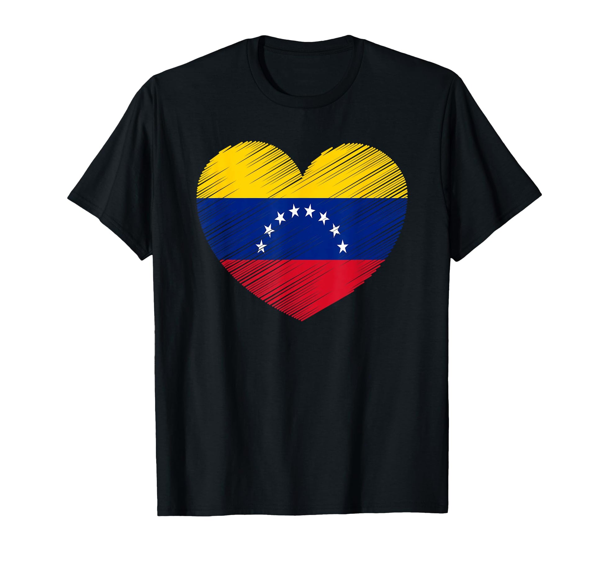 Venezuela Venezuelan Flag Pride Support T-Shirt - Graphic Print for Adults - T-Shirt, Sweatshirt, Hoodie