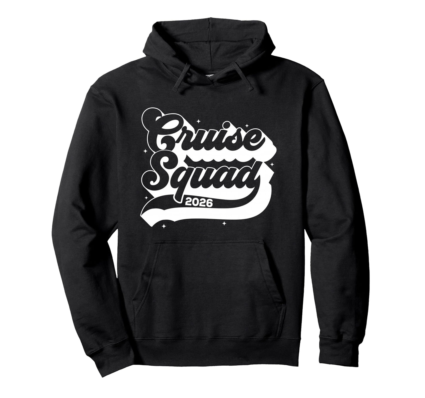 Cruise Squad 2026 Summer Vacation Hoodie - Custom Art Print for Adults - T-Shirt, Sweatshirt, Hoodie