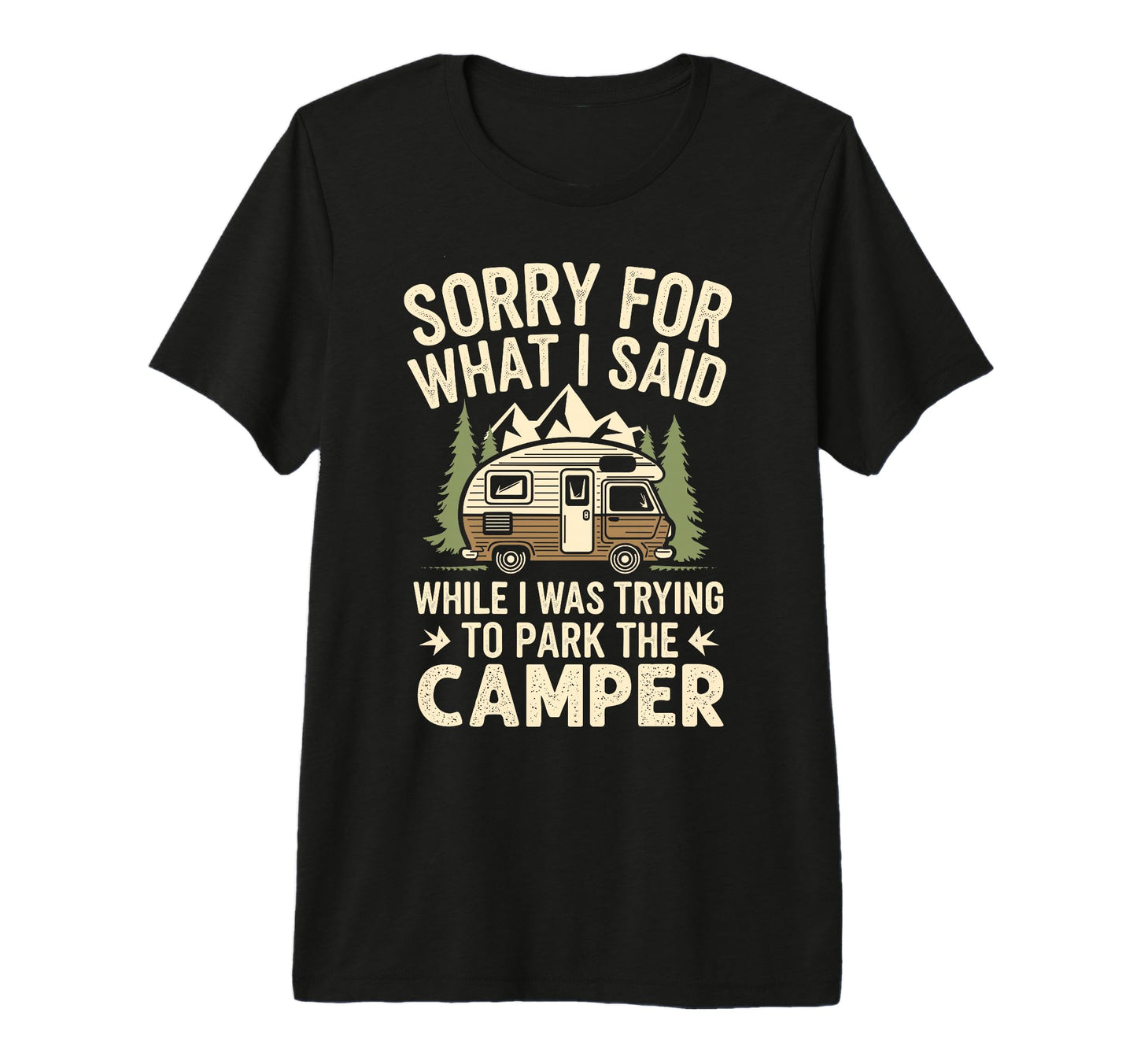 Sorry What I Said When I Was Park T-Shirt - Custom Art Print Men Women - T-Shirt, Sweatshirt, Hoodie