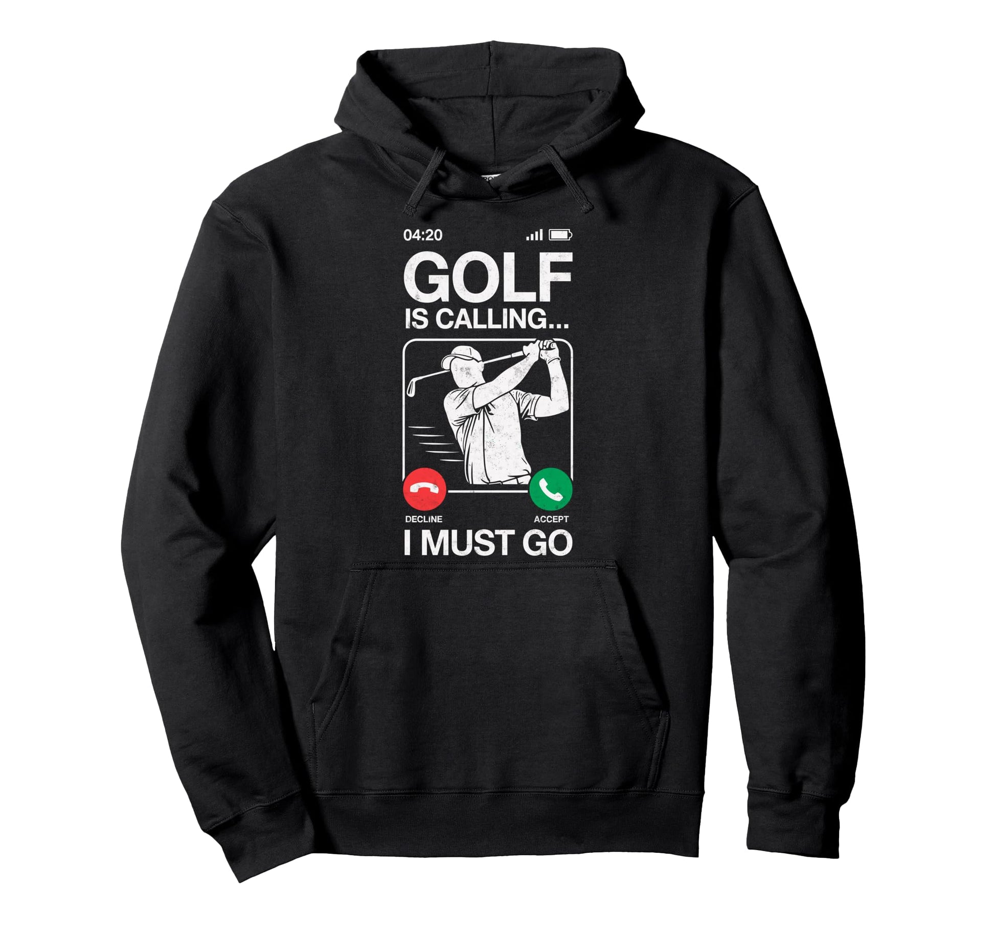Golf Is Calling And I Must Go Golfing Hoodie - Novelty Apparel Men Women - T-Shirt, Sweatshirt, Hoodie