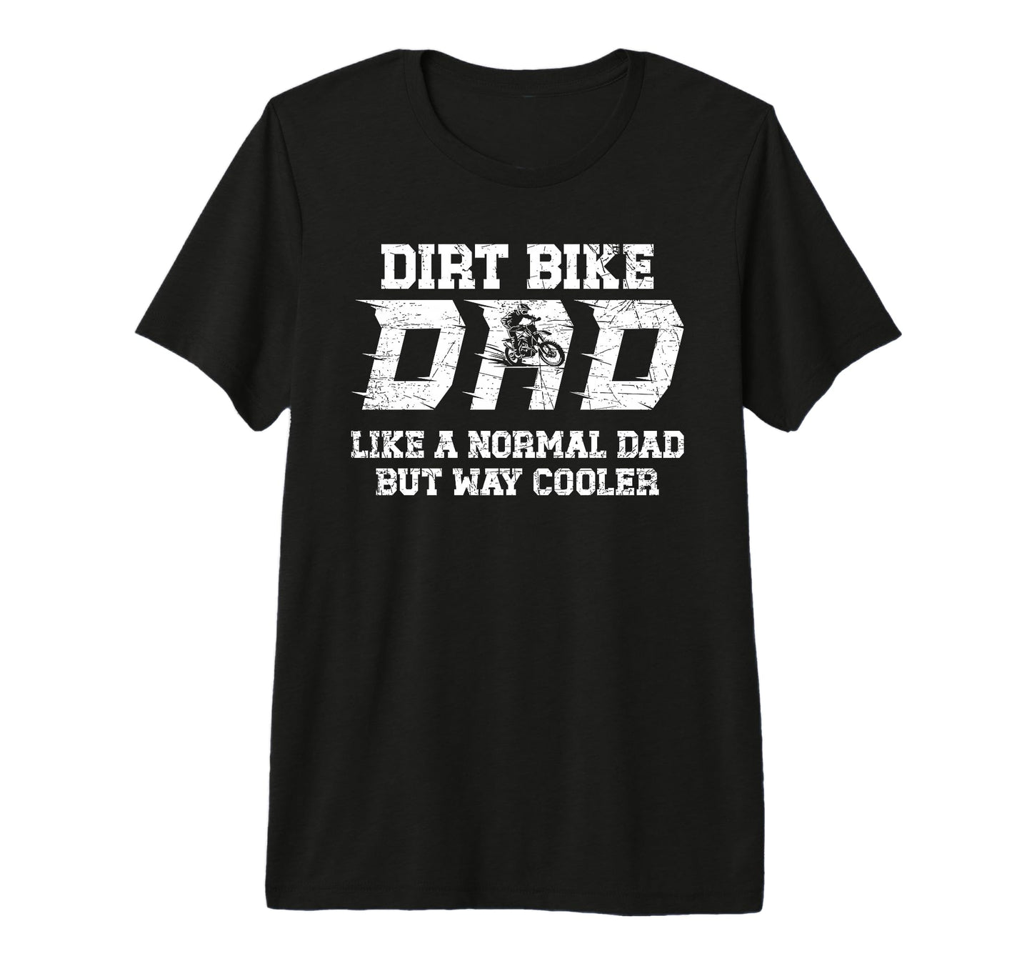 Mens Dirt Bike Dad Dirt Biker Father T-Shirt - Trendy Graphic Unisex - T-Shirt, Sweatshirt, Hoodie