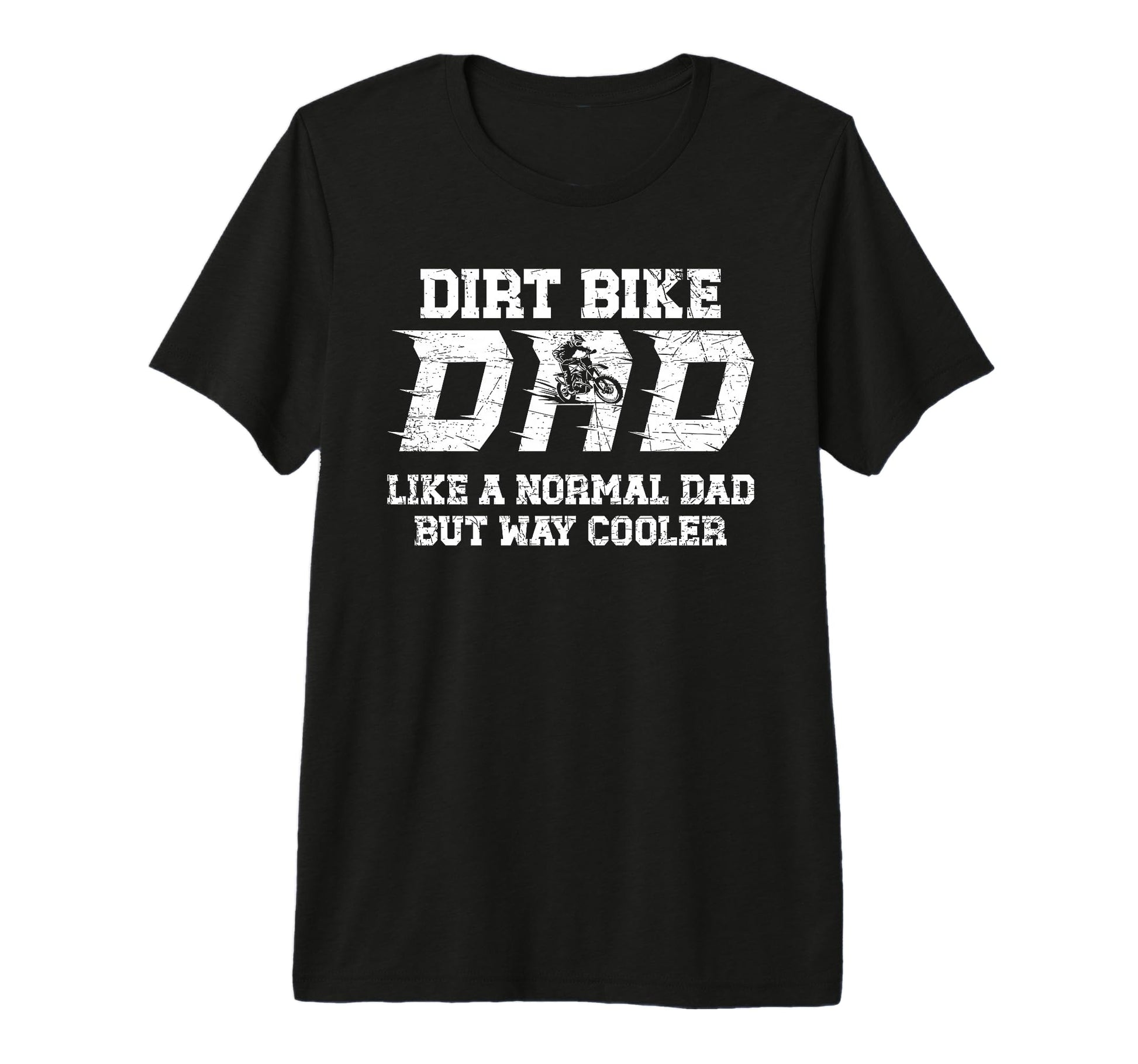 Mens Dirt Bike Dad Dirt Biker Father T-Shirt - Trendy Graphic Unisex - T-Shirt, Sweatshirt, Hoodie