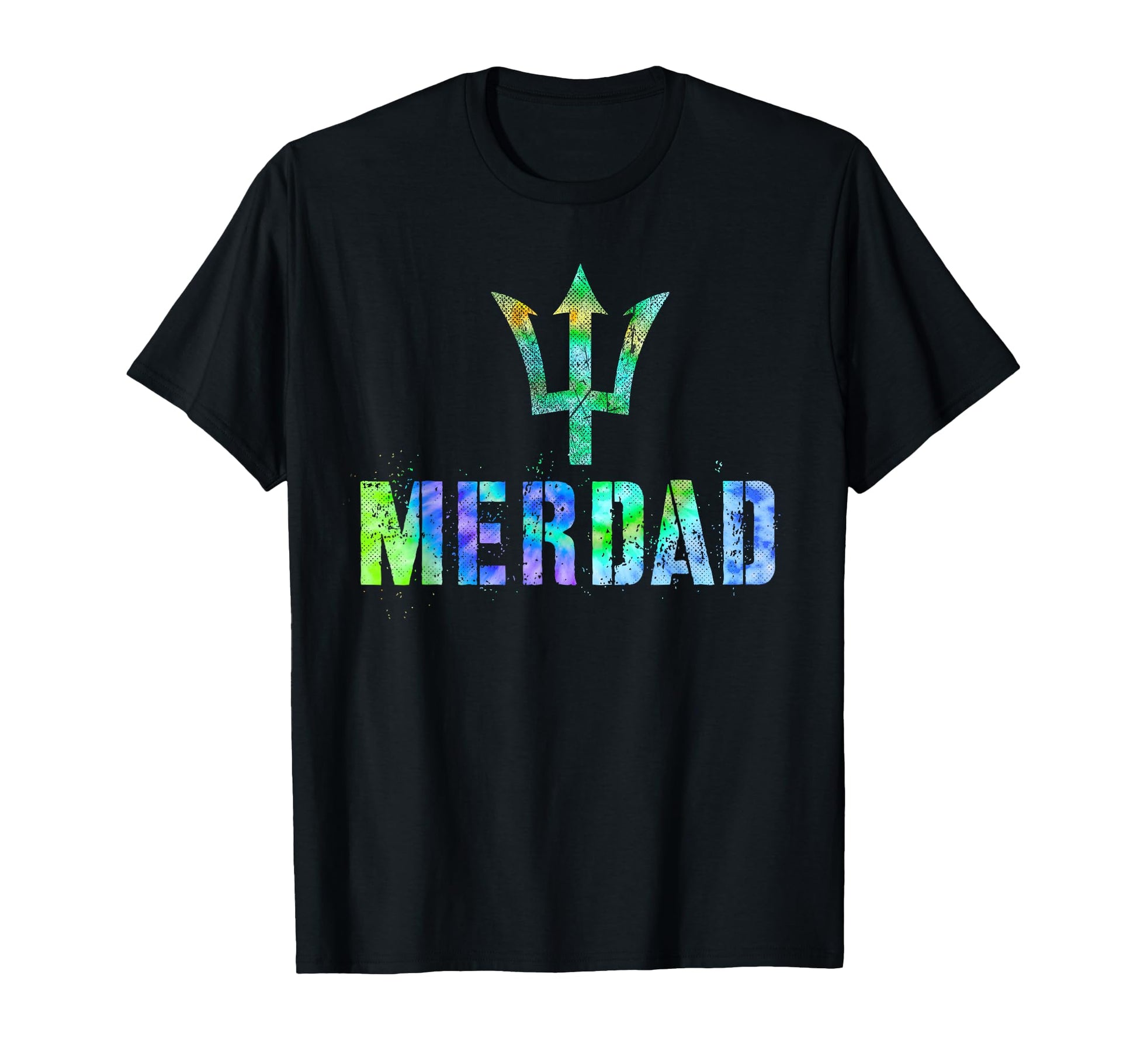 Merdad Mermaid Dad Husband Swim Protector T-Shirt - Graphic Print Unisex - T-Shirt, Sweatshirt, Hoodie