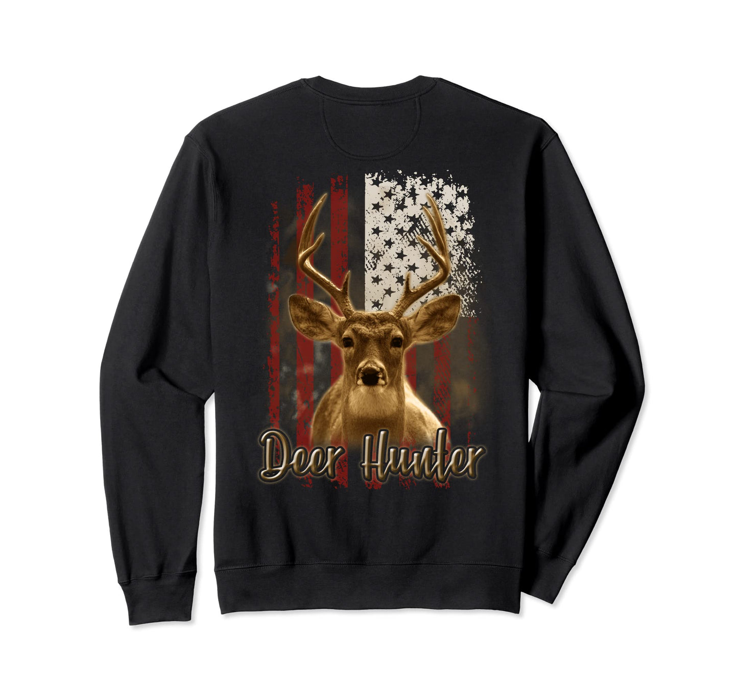 Deer Hunter Camping Crew Family Sweatshirt - Minimalist Print for Adults - T-Shirt, Sweatshirt, Hoodie