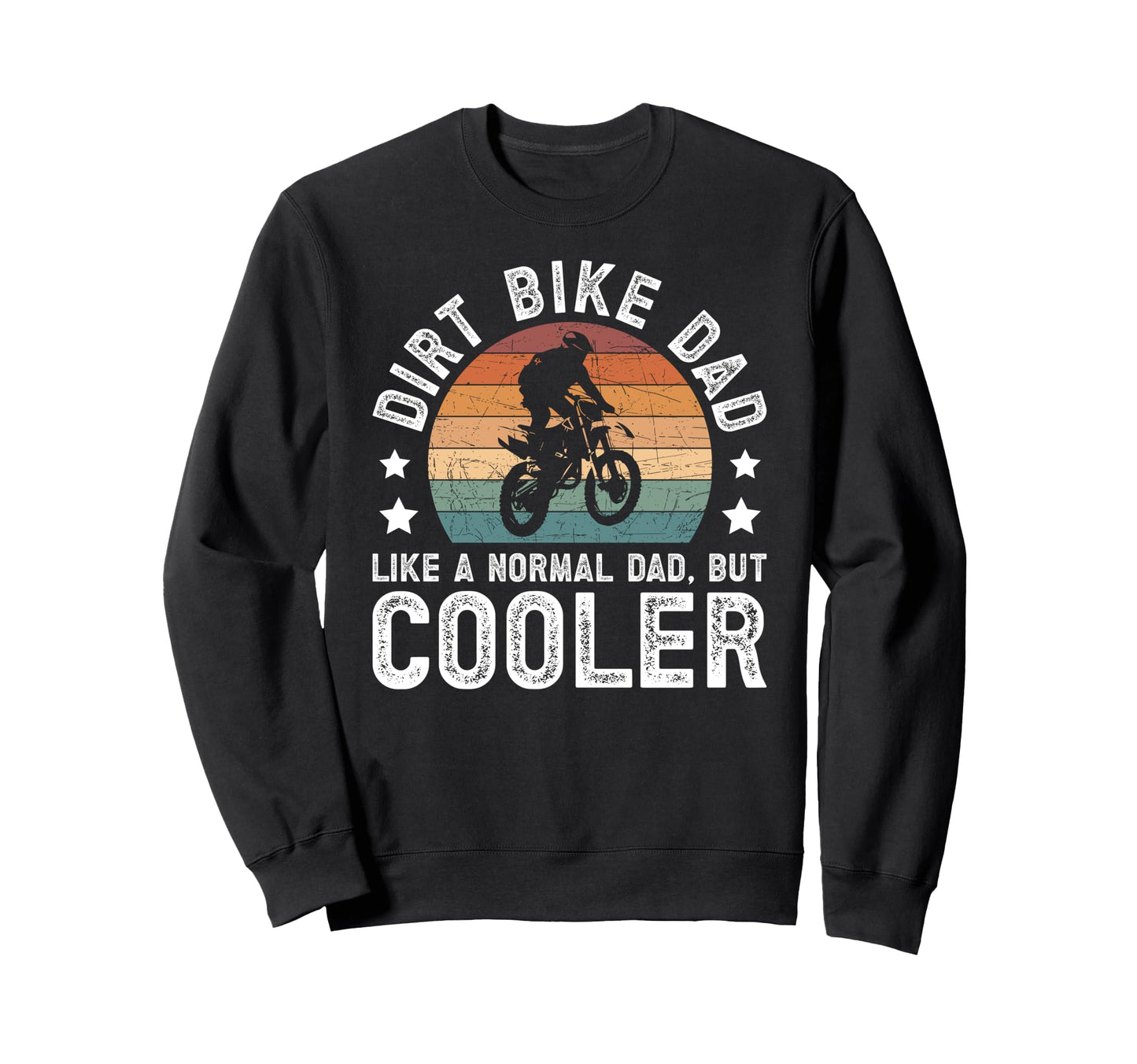 Dirt Bike Dad Definition Dad Dirt Sweatshirt - Minimalist Print Men Women - T-Shirt, Sweatshirt, Hoodie